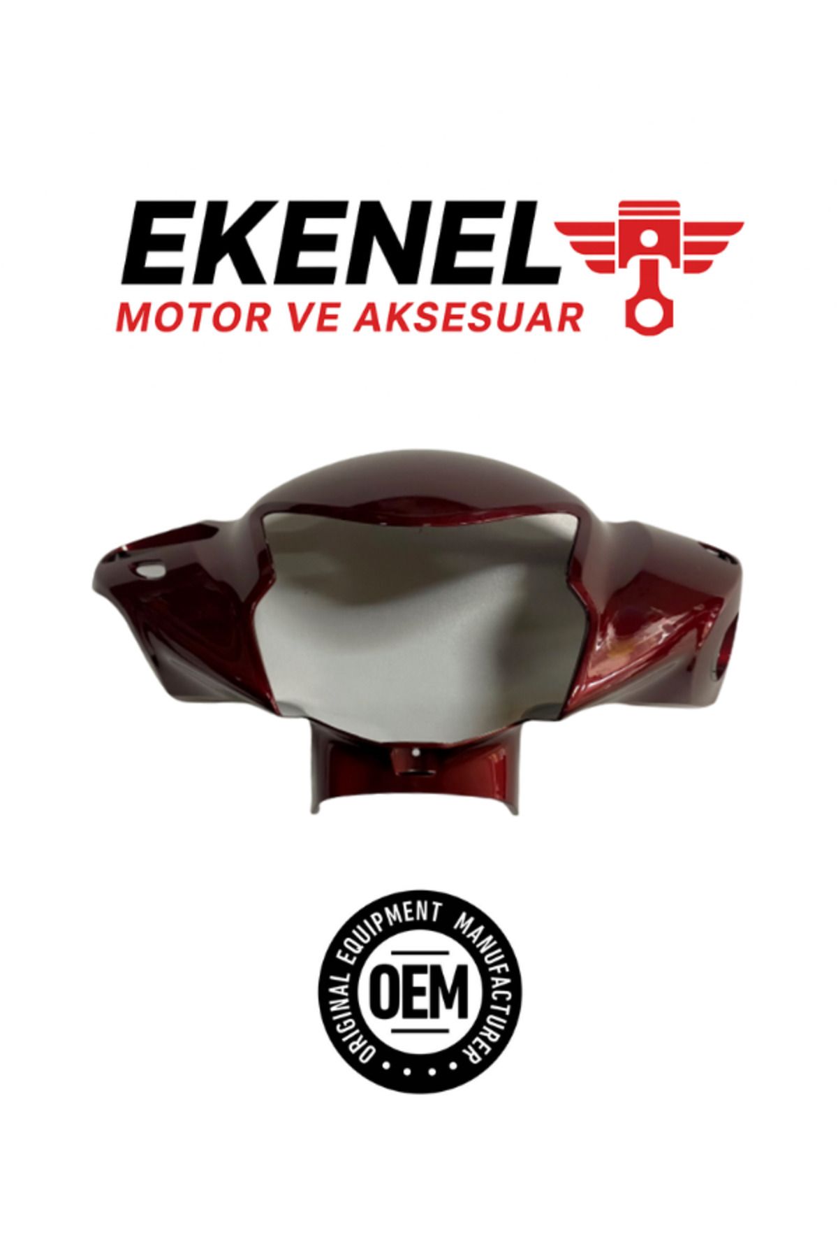 OEM Honda DİO110 Far Çerçeve Kırmızı OEM | Şık ve Uyumlu Ön Far Çerçevesi