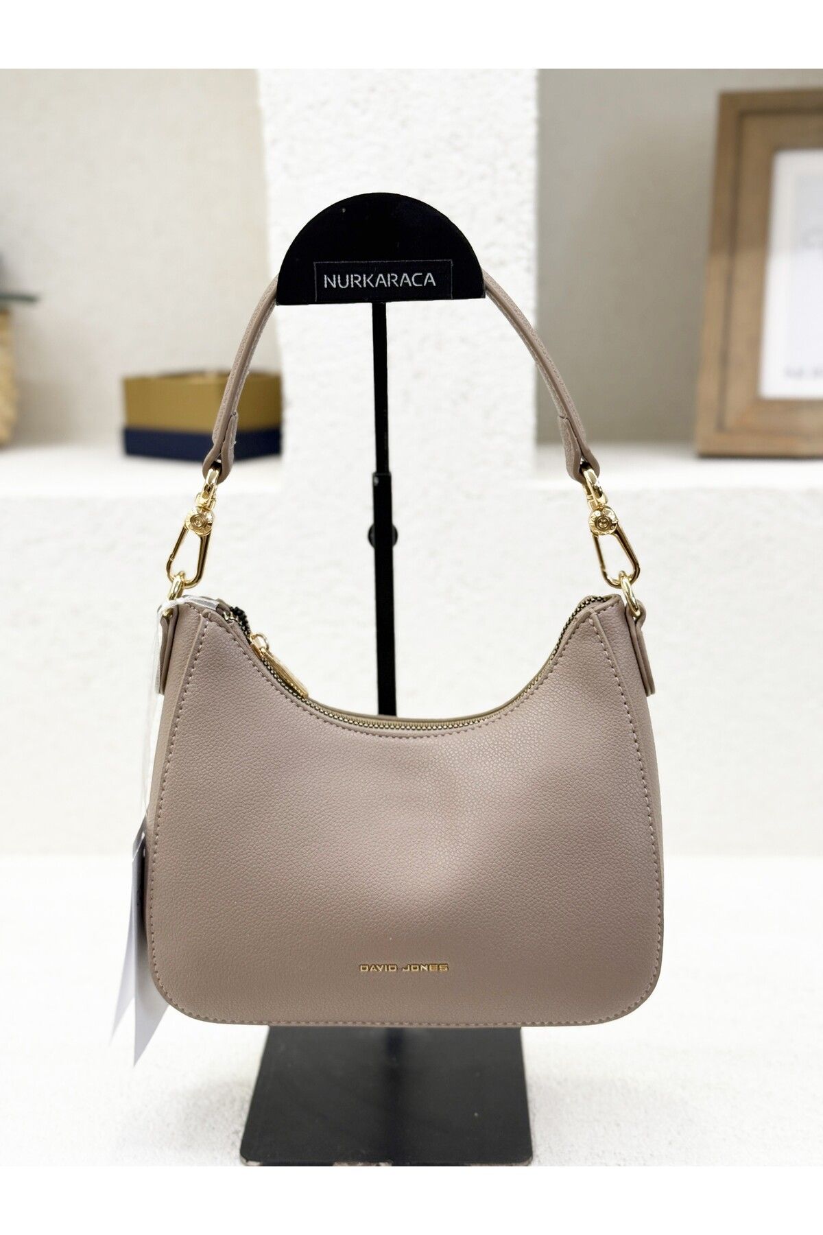David Jones CM7147 BAGET ÇANTA HEM KOL HEM ÇAPRAZ ÇANTA KADIN