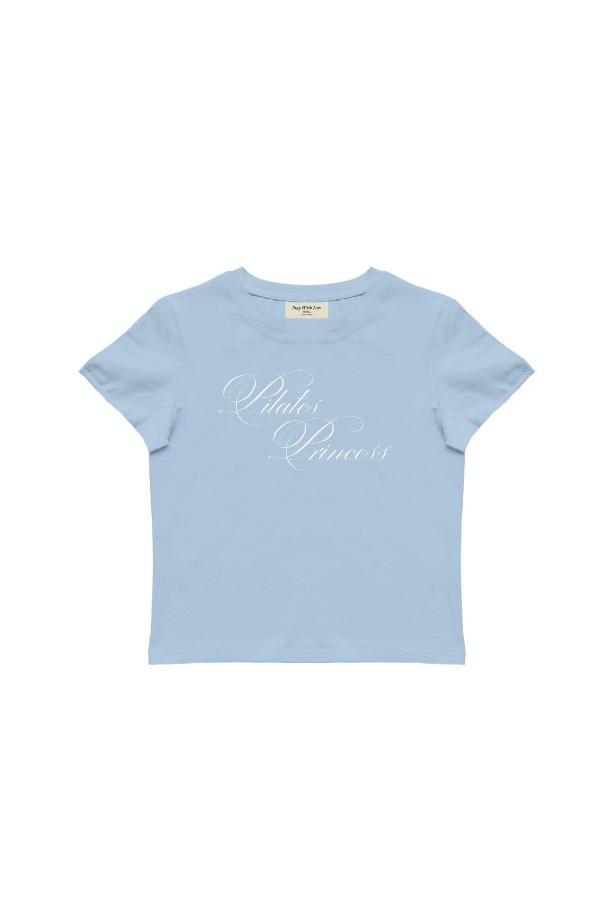 lethestudios Pilates Princess Baby Tee Crop Top
