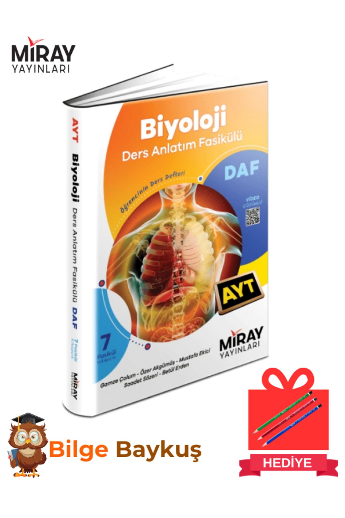 Miray Yayınları AYT Biyoloji Ders Anlatım Fasikülleri