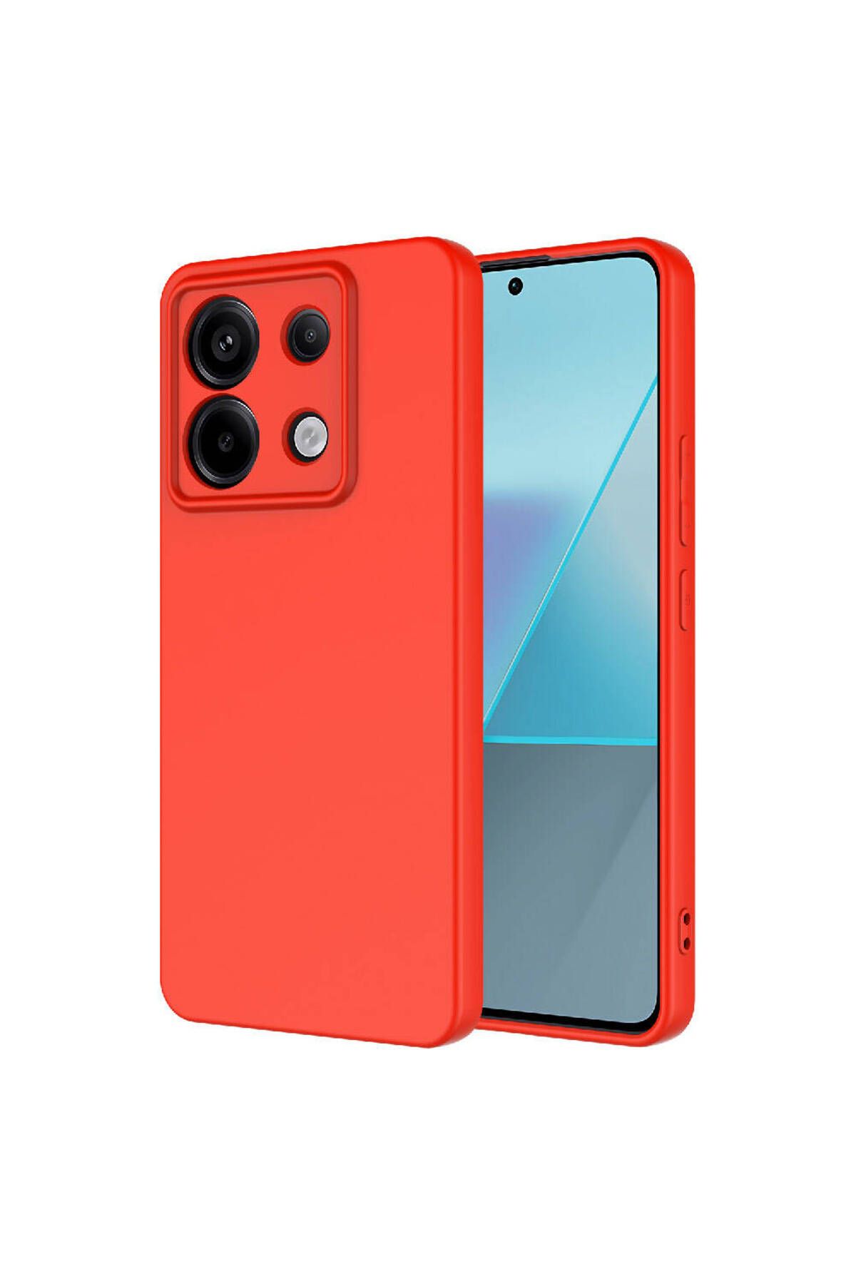 halkhouse Xiaomi Redmi Note 13 Pro 5G Kılıf Renkli Esnek Kırılmaz Yüksek Koruma Silikon Marra Kapak