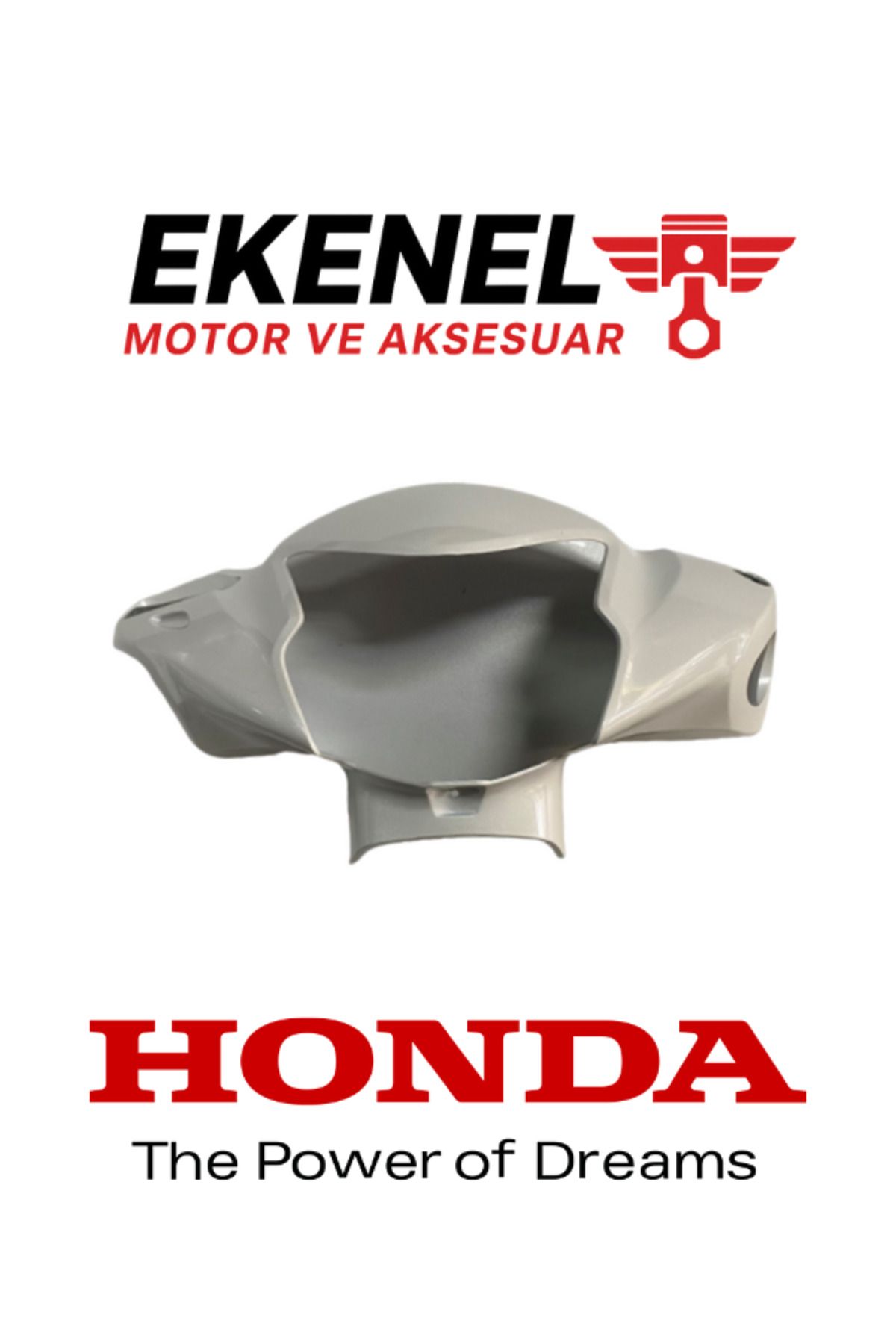 Honda DİO110 Far Çerçevesi Beyaz Orijinal | Ön Far Etrafı