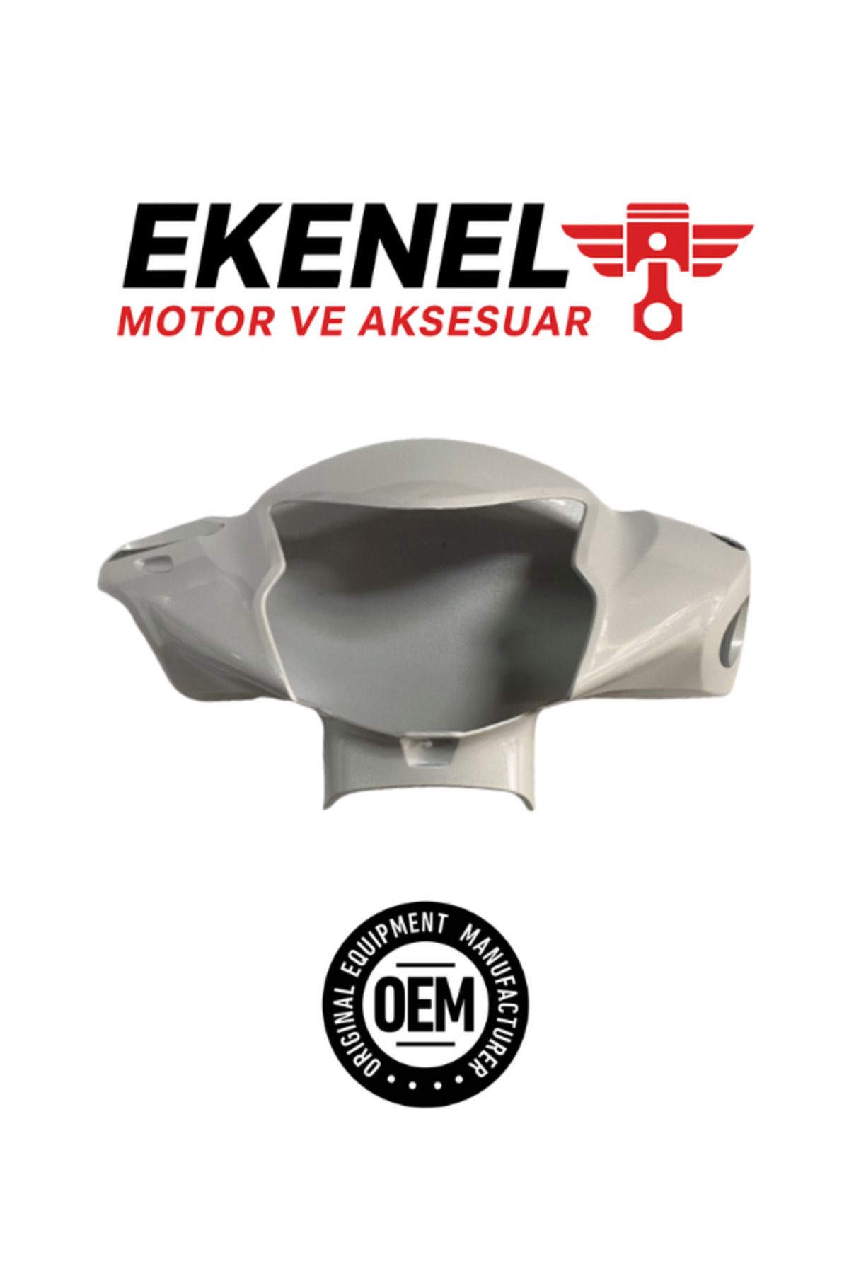OEM Honda DİO110 Far Çerçeve Beyaz OEM | Estetik ve Uyumlu Far Çerçevesi