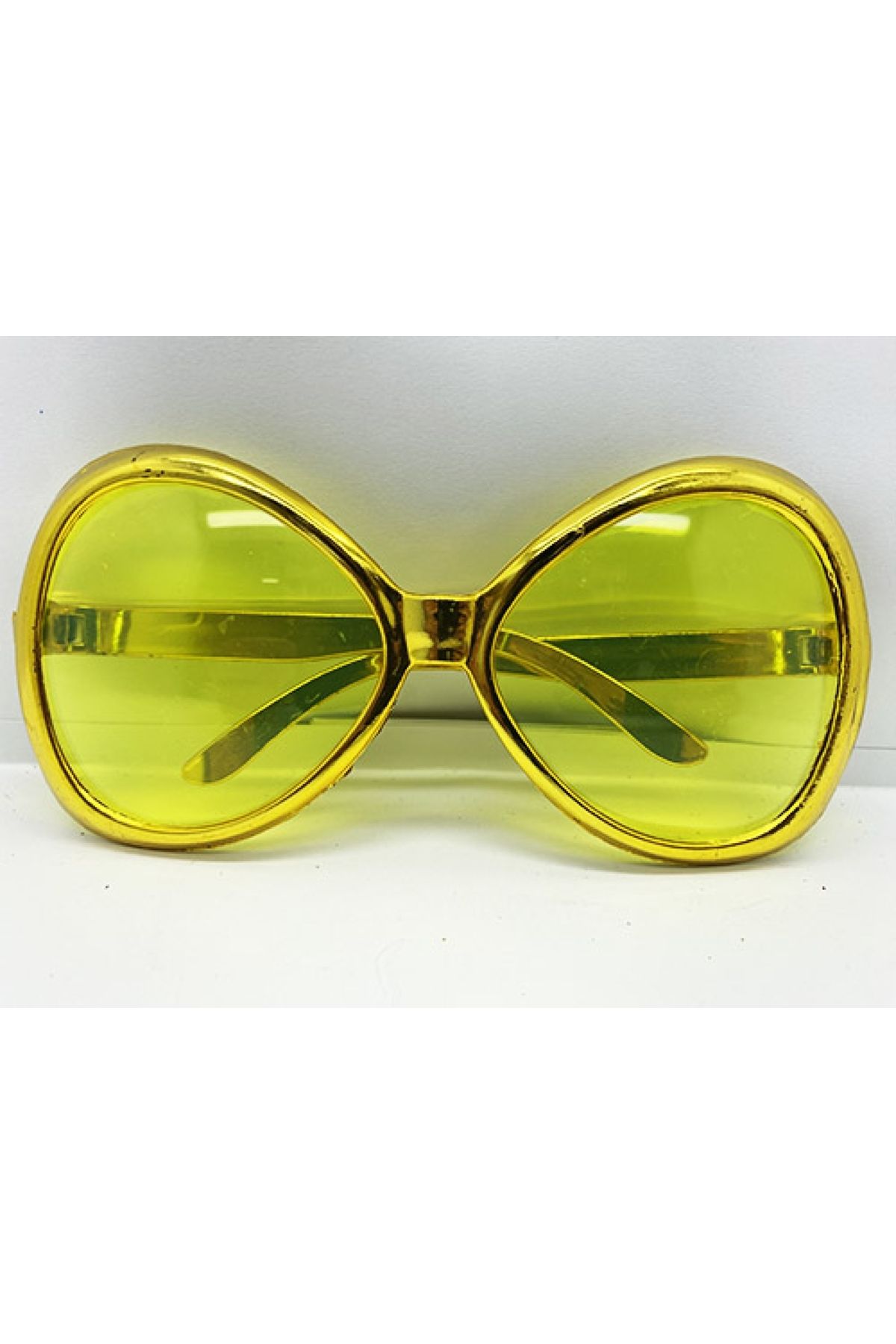 Epilons Yeşilçam Temalı Parti Gözlüğü Gold Renk 7x16 cm