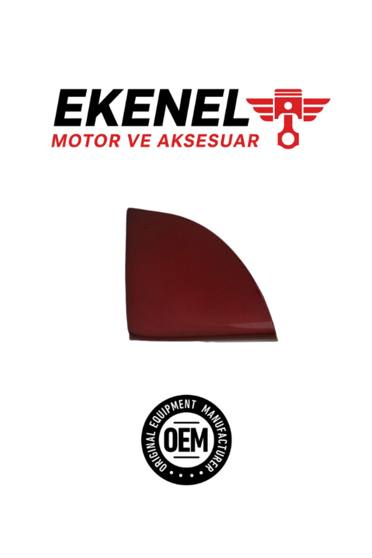 OEM Honda DİO110 Torpido Kapağı Kırmızı OEM | Ön Saklama Gözü Kapağı