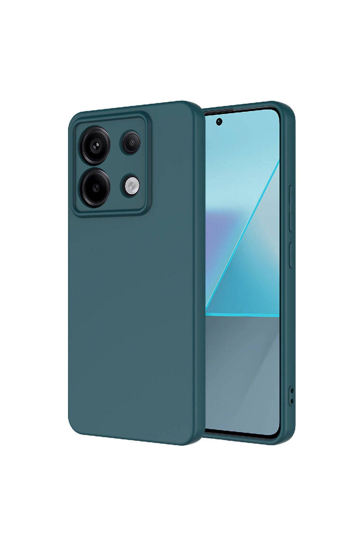halkhouse Xiaomi Redmi Note 13 Pro 5G Kılıf Renkli Esnek Kırılmaz Yüksek Koruma Silikon Marra Kapak