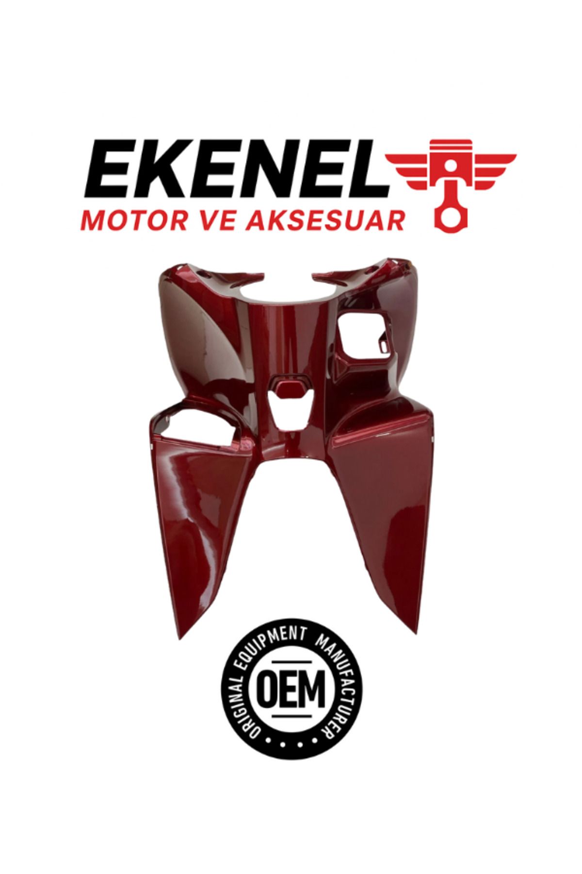 OEM Honda DİO110 Torpido İç Kısım Kırmızı OEM | İç Gövde Paneli