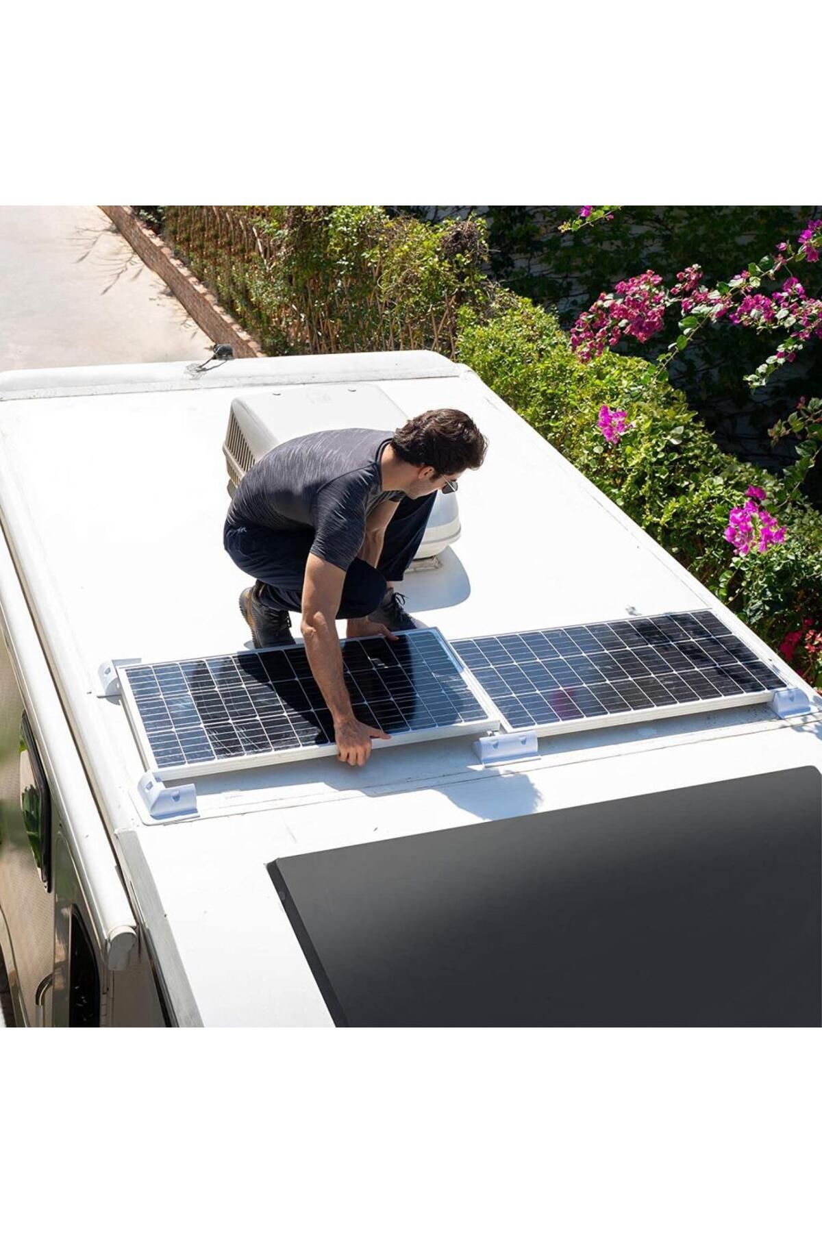 Fabri Solar 5 Parçalı Karavan Güneş Paneli Montaj Seti