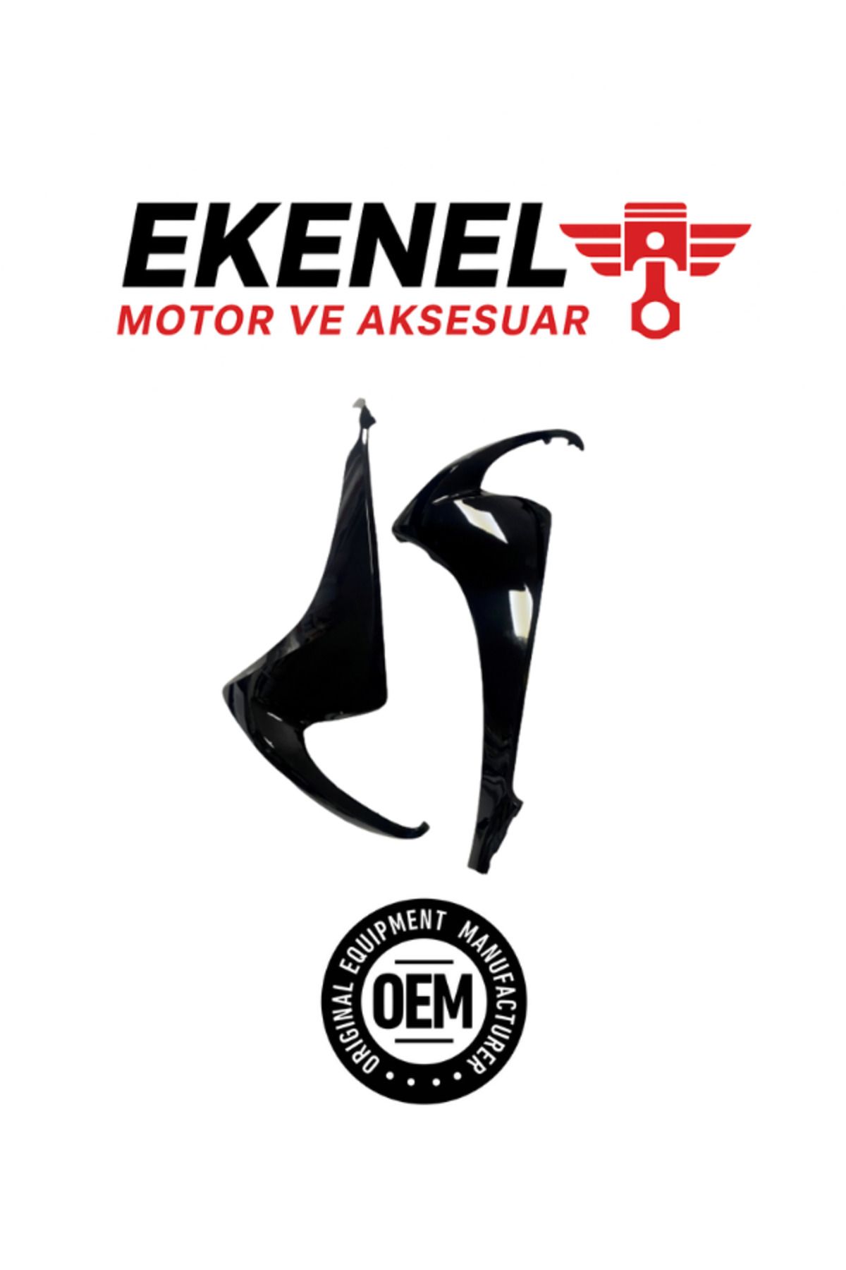 OEM Honda DİO110 Ön Dizlik Takım Siyah OEM | Şık ve Dayanıklı Gövde Takımı