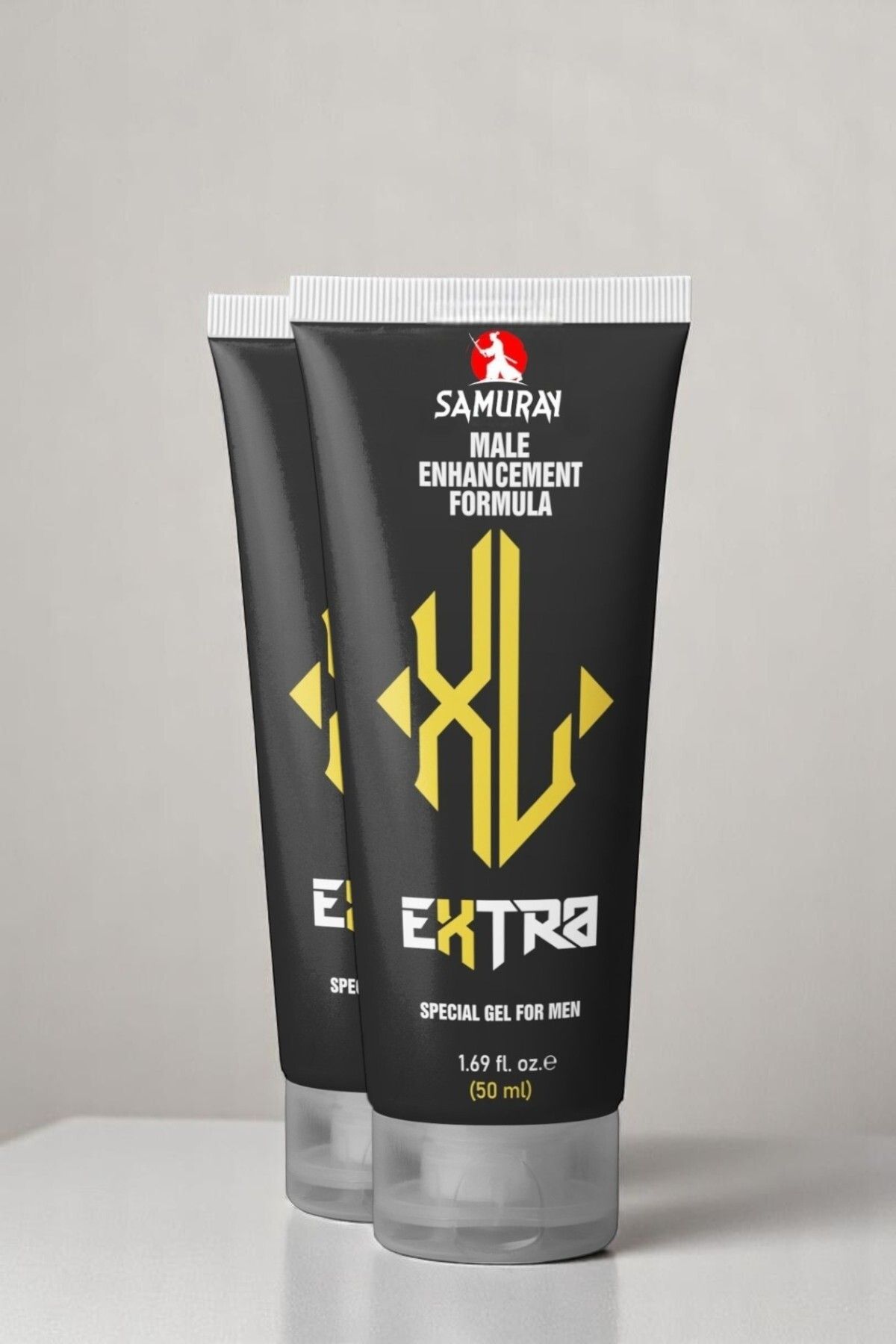 SAMURAY 2 Adet - Büyütmeye Yardımcı ve Geciktiricili 50 ml Krem ile Cinsel Hayatınızı Canlandırın