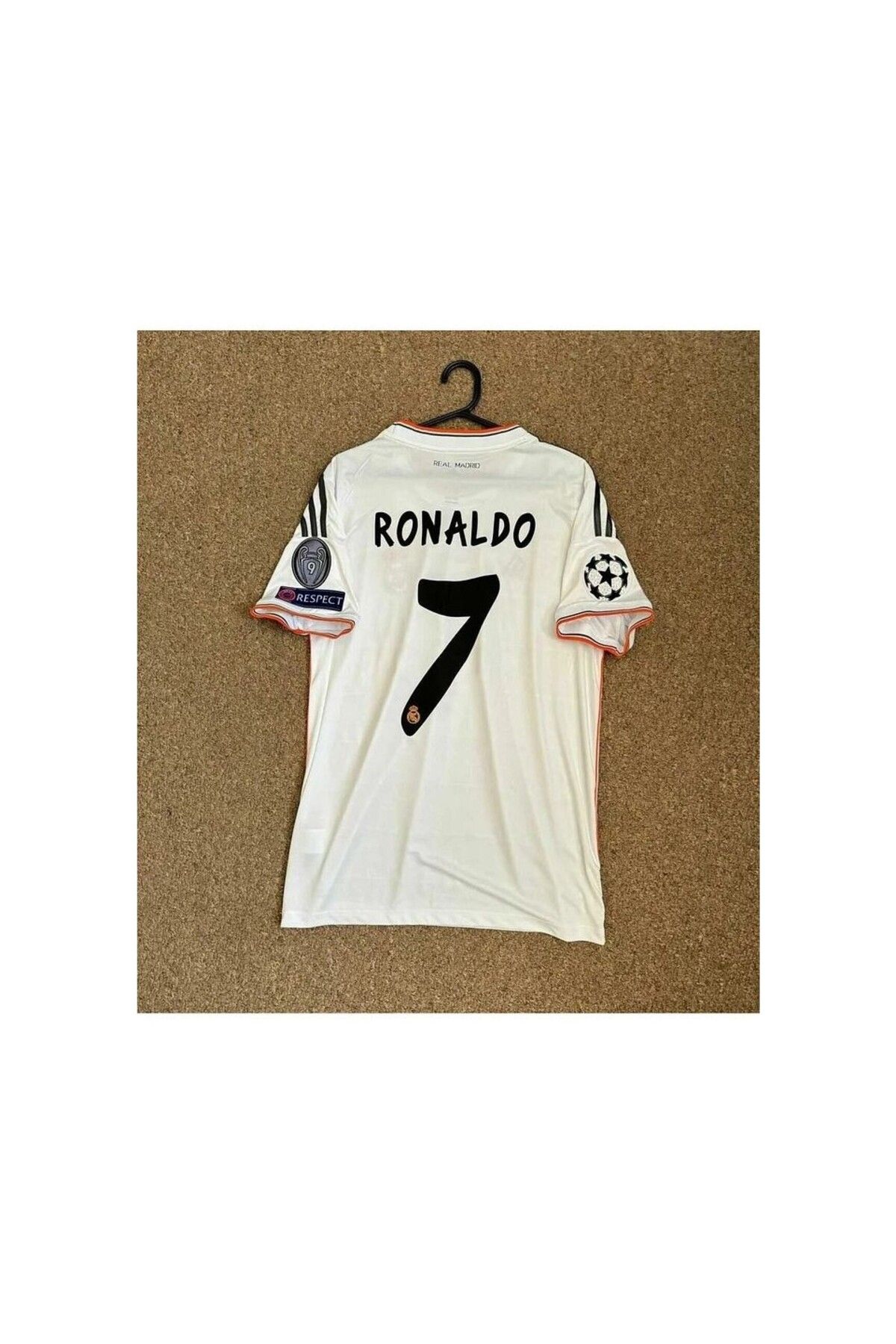 kombinezyum #7 Cristiano Ronaldo 2014 LİSBON Final Maçı Nostalji R,E,A,L, M,A,D,R,İ,D, Forması