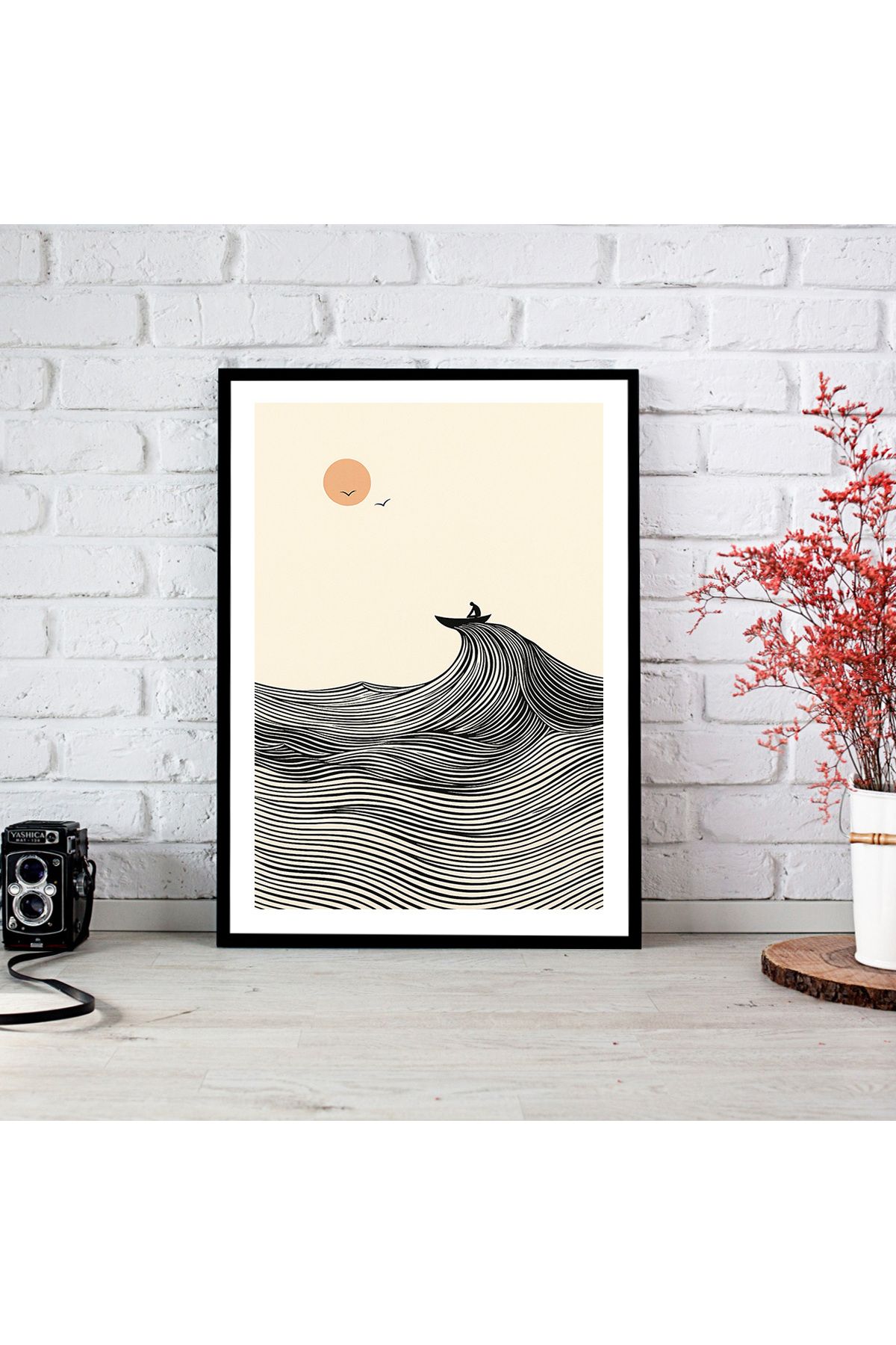 woodsia Ahşap MDF Poster Tablo Çerçevesiz MDF_TEK1285