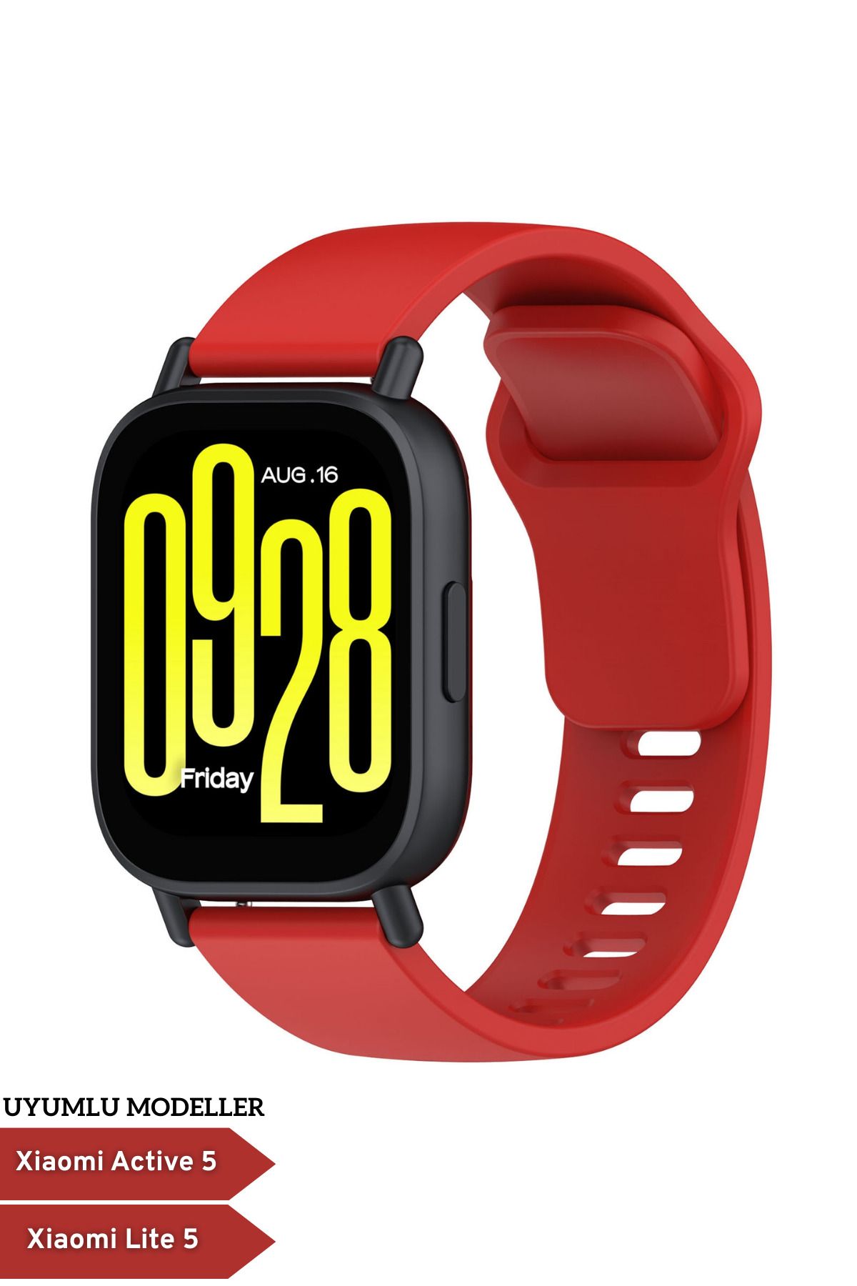 PSGT Xiaomi Redmi Watch5 Active/Lite Kordon Akıllı Saat Bileklik Kordonu Yumuşak Silikon Kayış