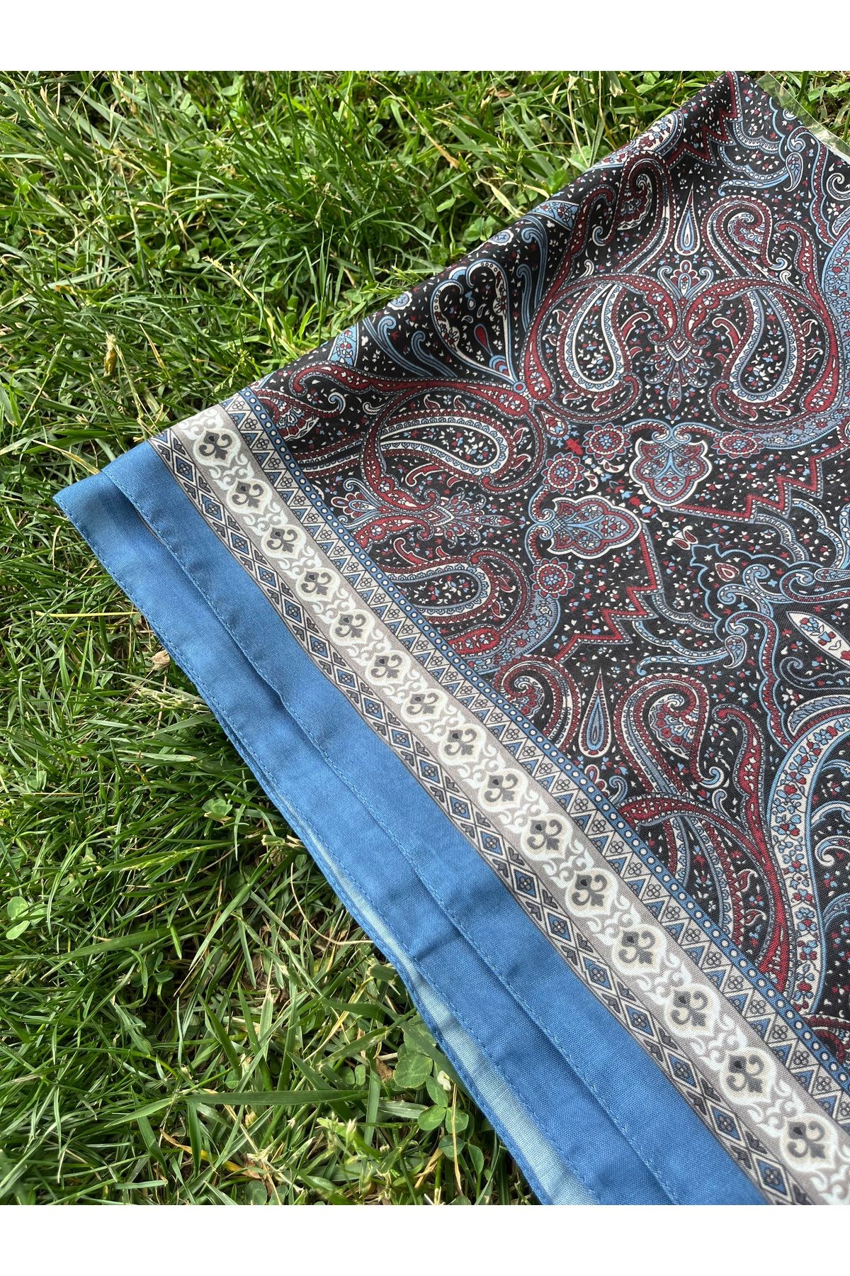 BOUTİCON Etnik Desen Çok Renkli Soft Şal