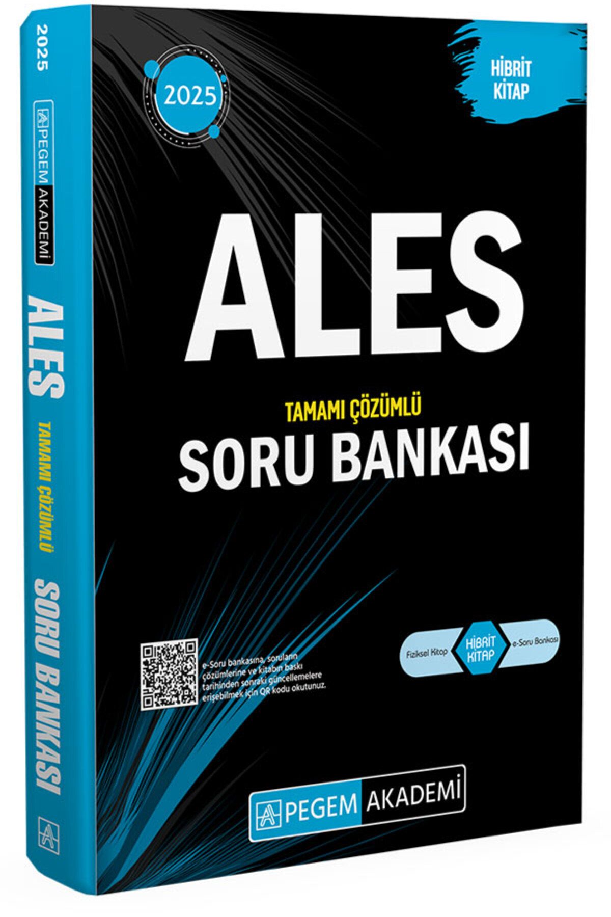Pegem Akademi Yayıncılık 2025 ALES Tamamı Çözümlü Soru Bankası Pegem Yayınları