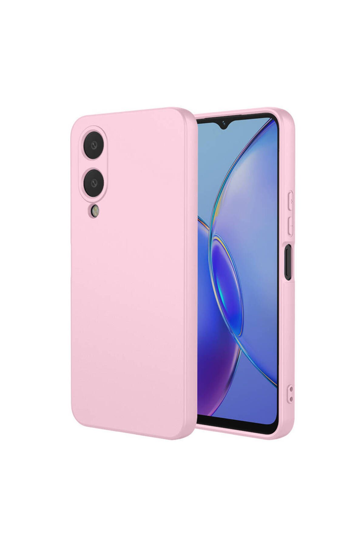 halkhouse Vivo Y17S Kılıf Renkli Esnek Kırılmaz Yüksek Koruma Silikon Marra Kapak