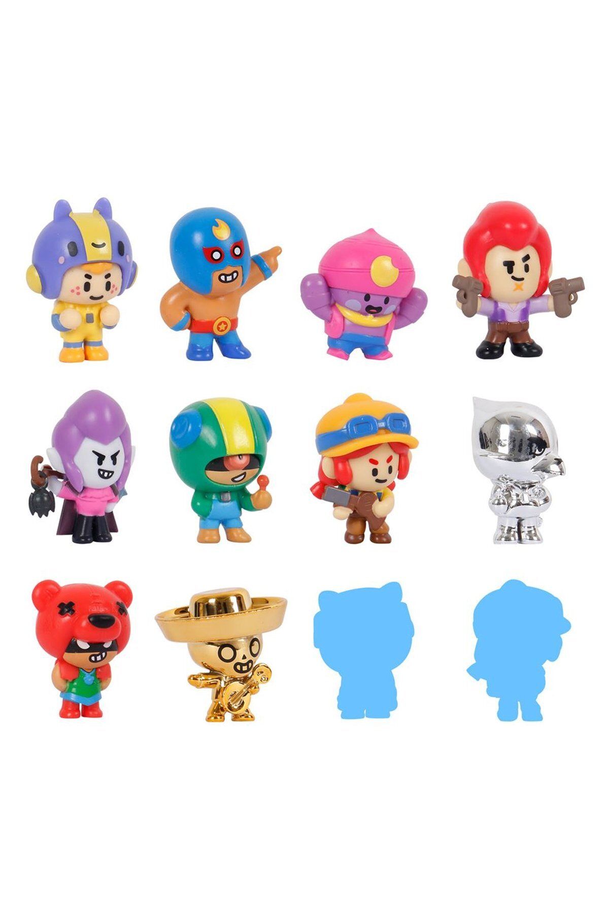 PopŞeker Lisanslı Brawl Stars 12'li Delüks Figür Seti: 10 + 2 Gizli Figürle Koleksiyonunu Tamamla!