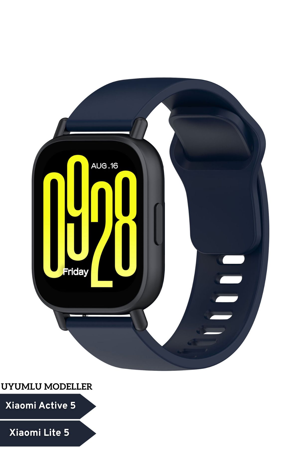 PSGT Xiaomi Redmi Watch5 Active/Lite Kordon Akıllı Saat Bileklik Kordonu Yumuşak Silikon Kayış