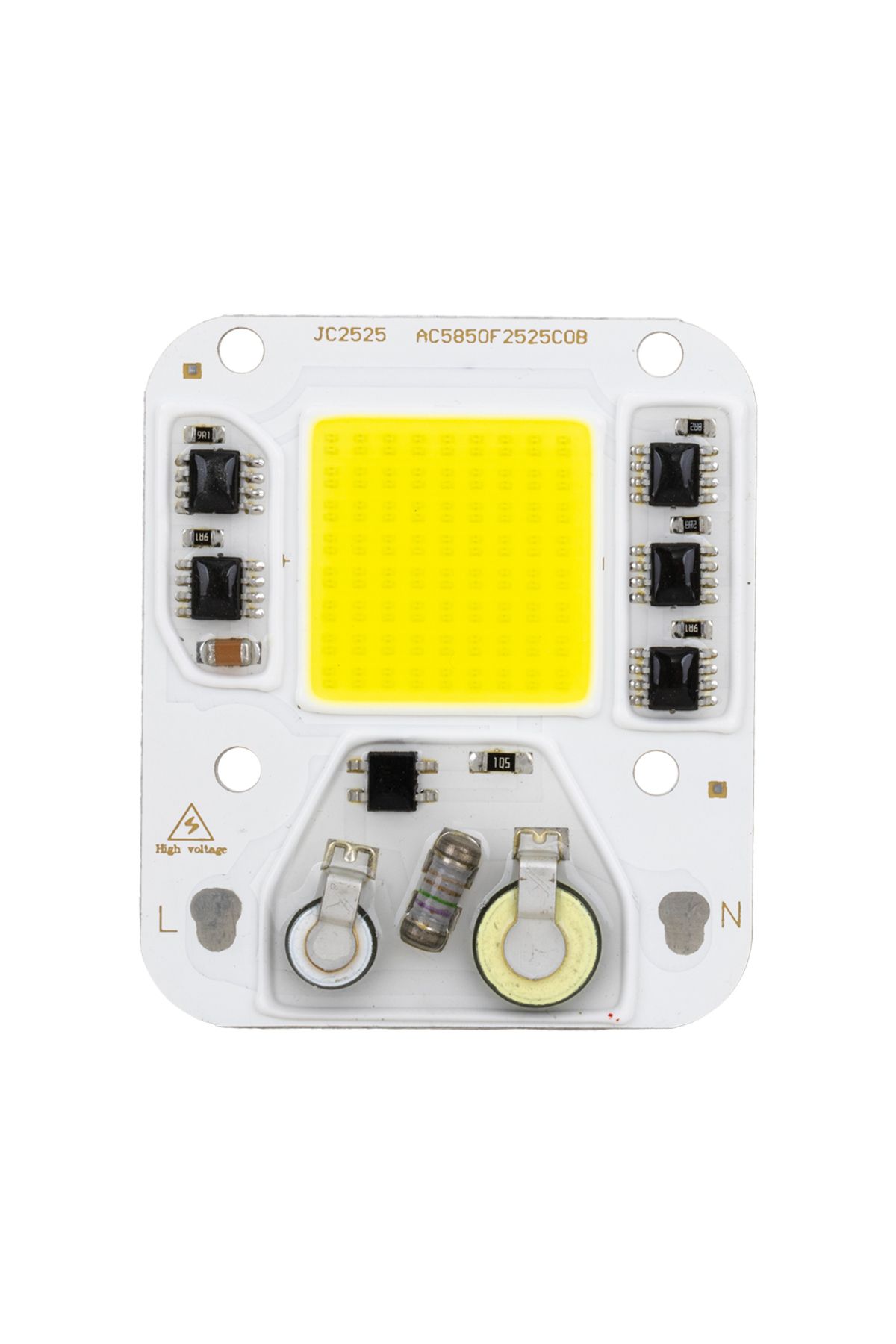 Vemora PROJEKTÖRLER İÇİN 50 WATT COB BEYAZ LED (PLASTİĞİNİ UNUTMA) (5166)