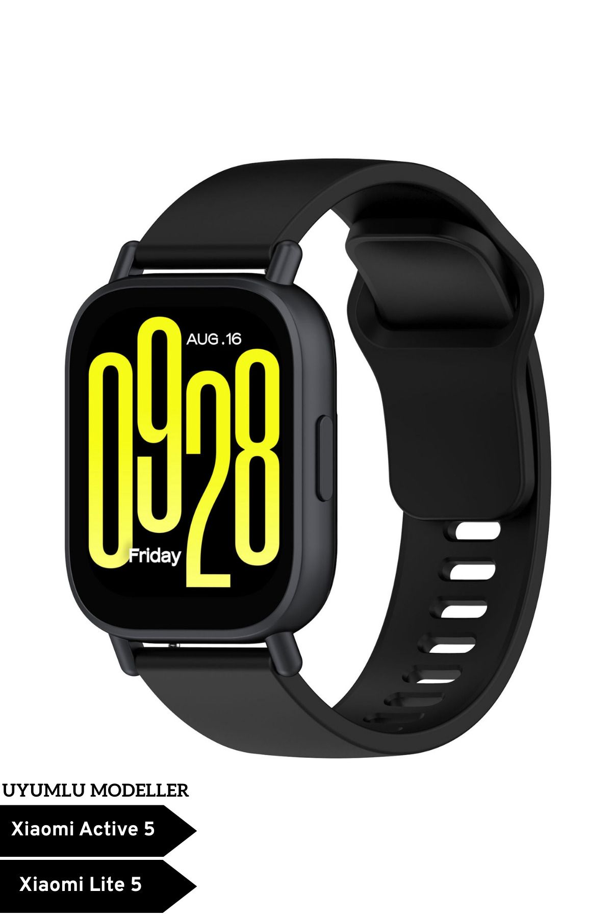 PSGT Xiaomi Redmi Watch5 Active/Lite Kordon Akıllı Saat Bileklik Kordonu Yumuşak Silikon Kayış