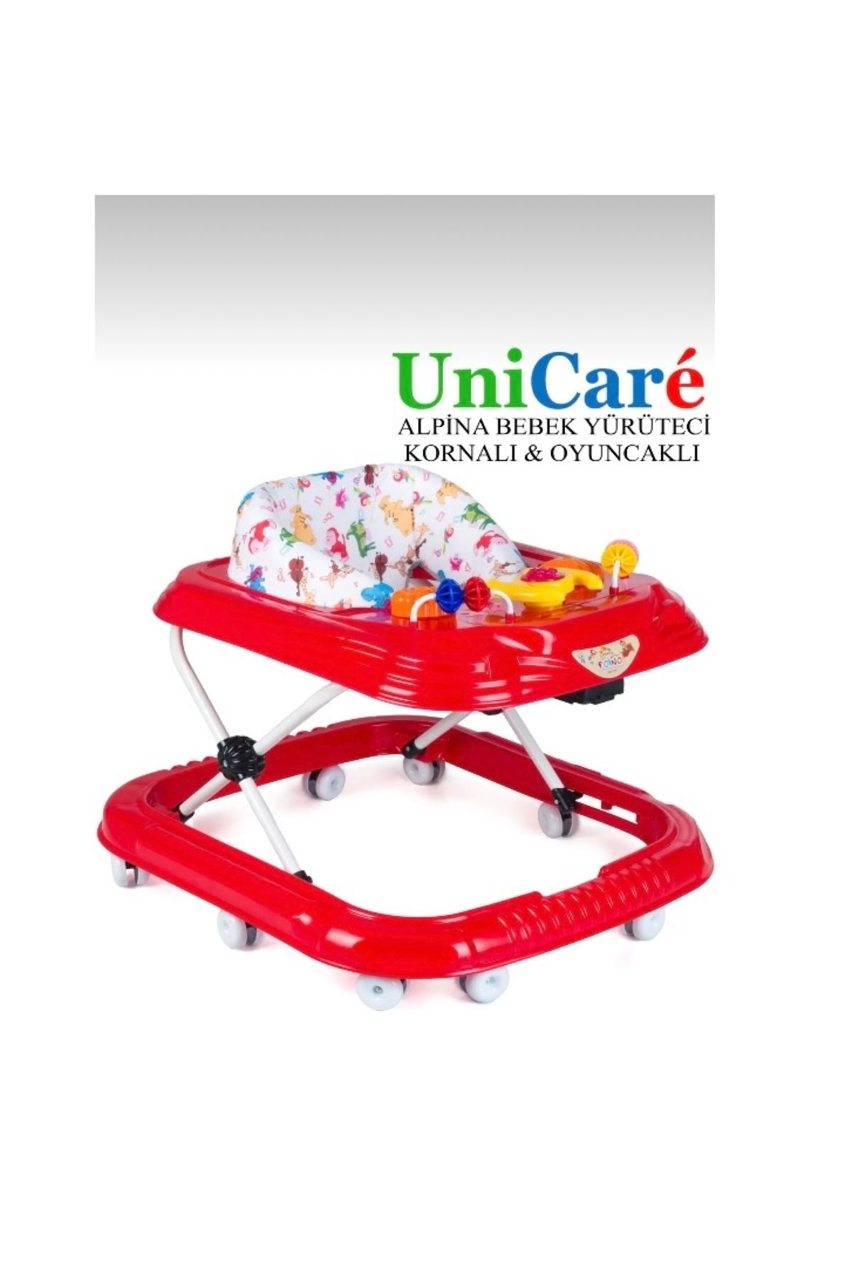 KÖROĞLU TİCARET UniCare Kornalı 3 Kademeli Bebek Yürüteci