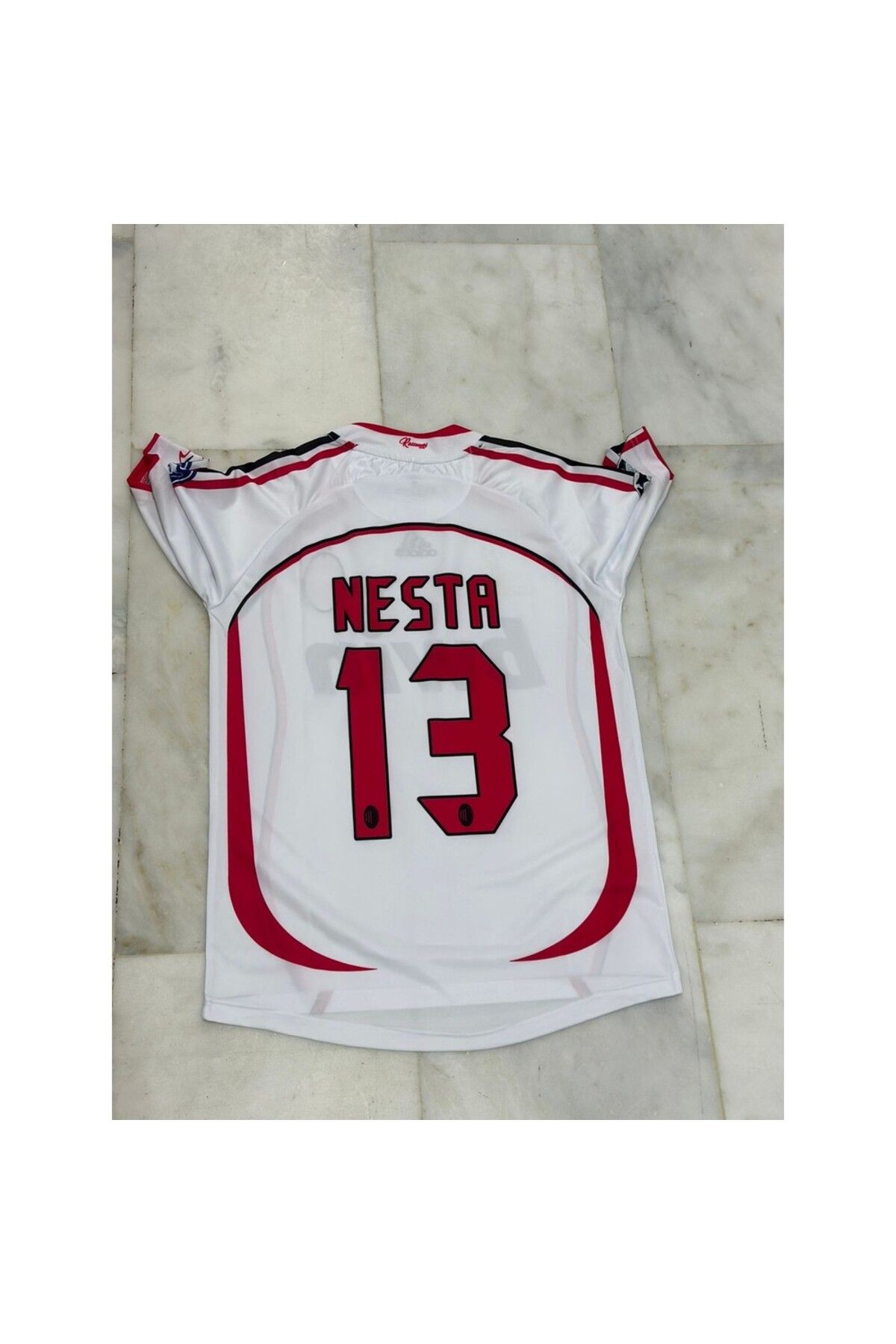 Alaturka Mix A.C M.İ.L.A.N 2007 Sezonu #13 NESTA Özel Nostalji Forması Kısa Kol (KIRMIZI/BEYAZ)