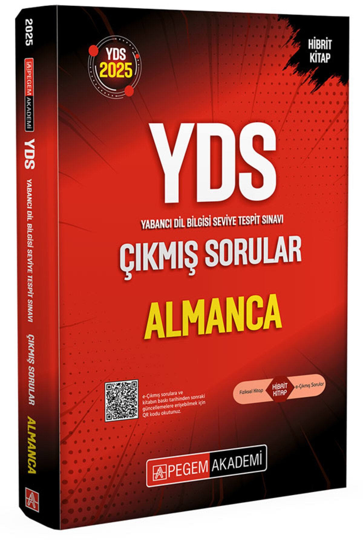 Pegem Akademi Yayıncılık 2025 YDS Almanca Çıkmış Sorular Pegem Yayınları