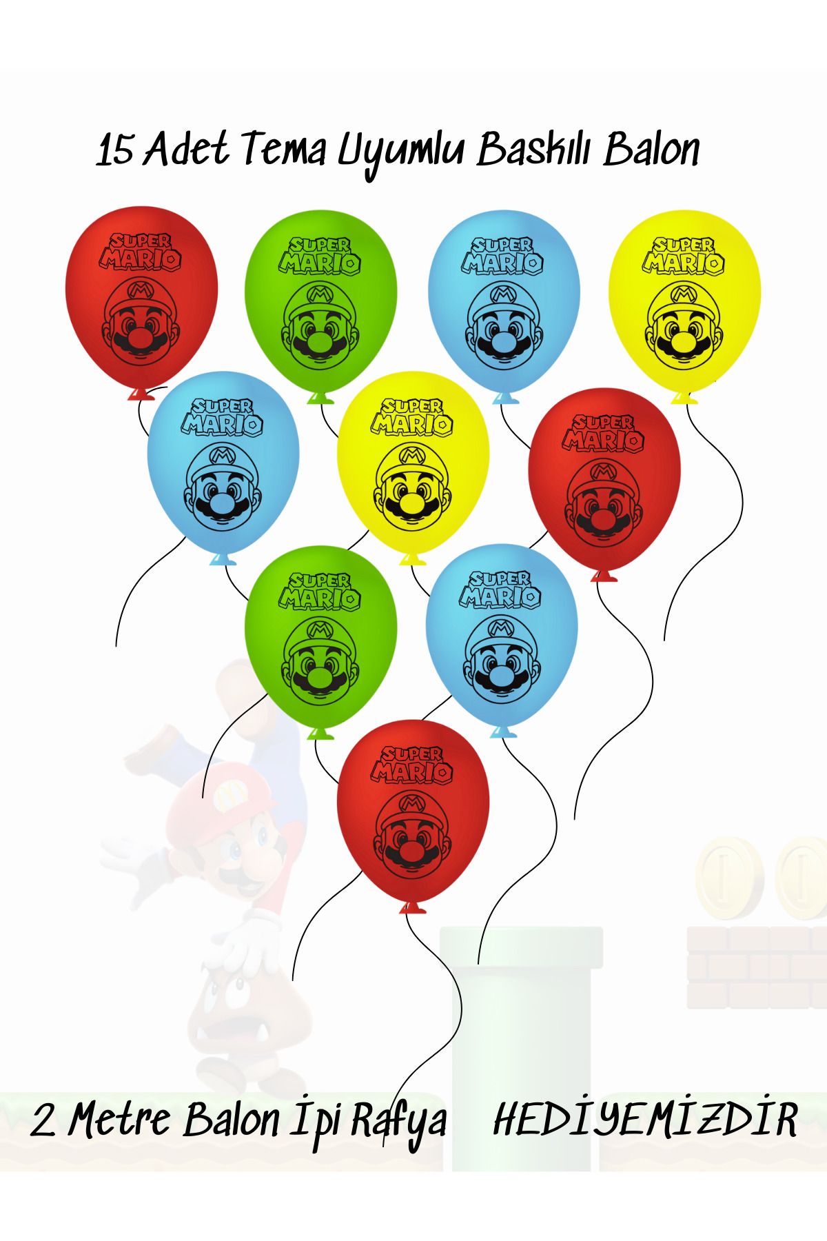 snowparty Temalı Tema Uyumlu Doğum Günü Balonu