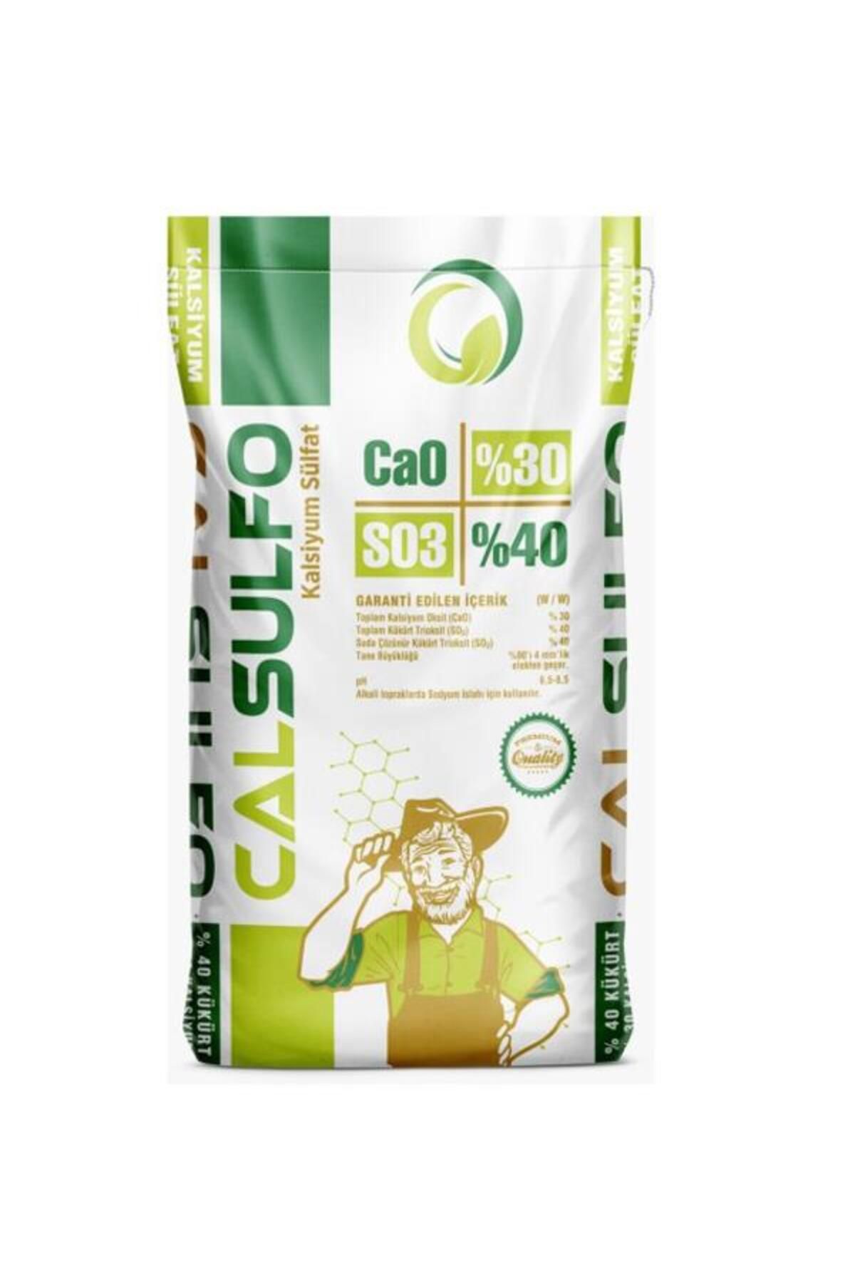 ORGÜB Calsulfo Kalsiyum Sülfat 25 kg