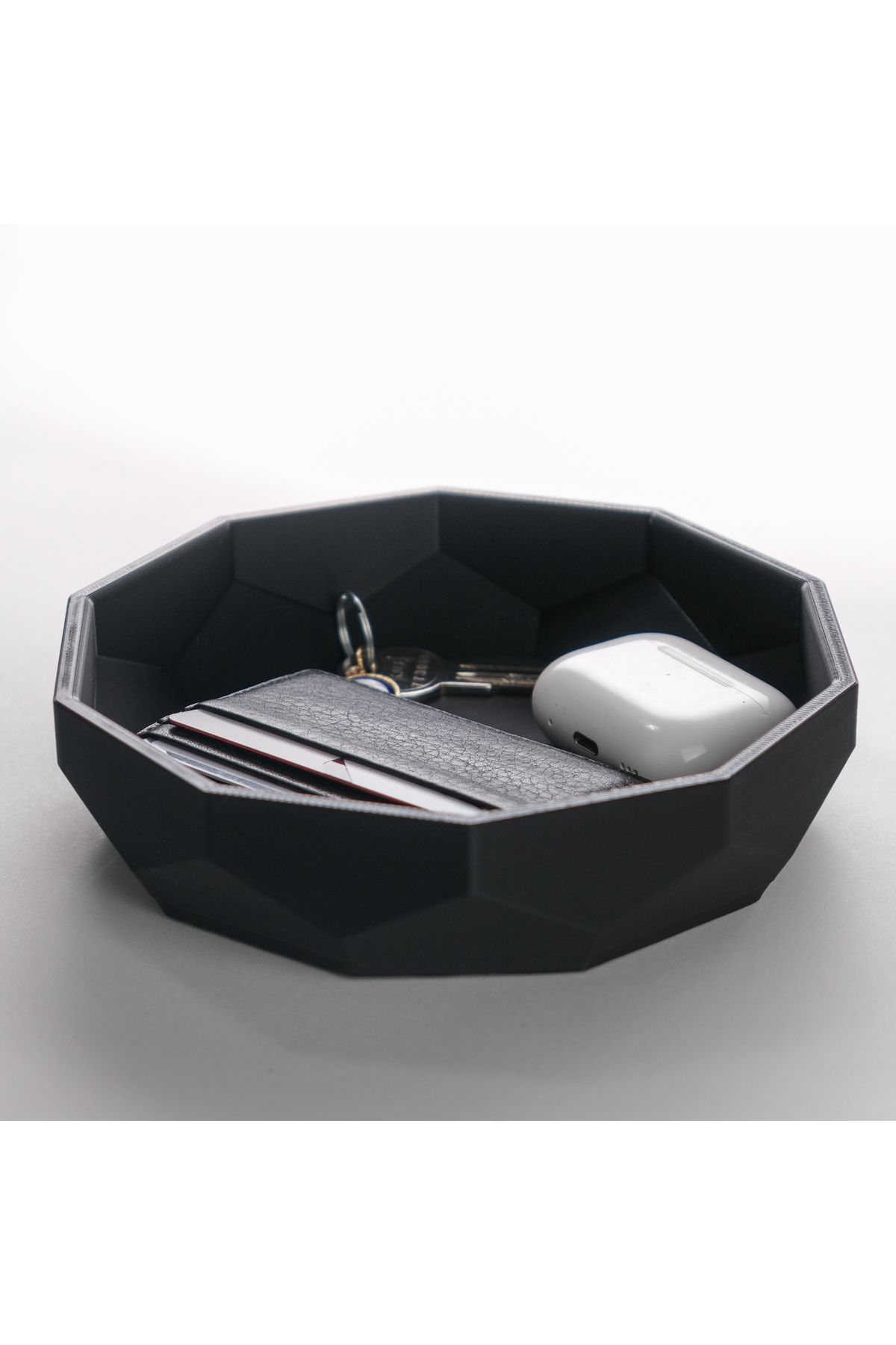 Store Geometrik Dekoratif Kase – 18 cm Çok Amaçlı Tepsi
