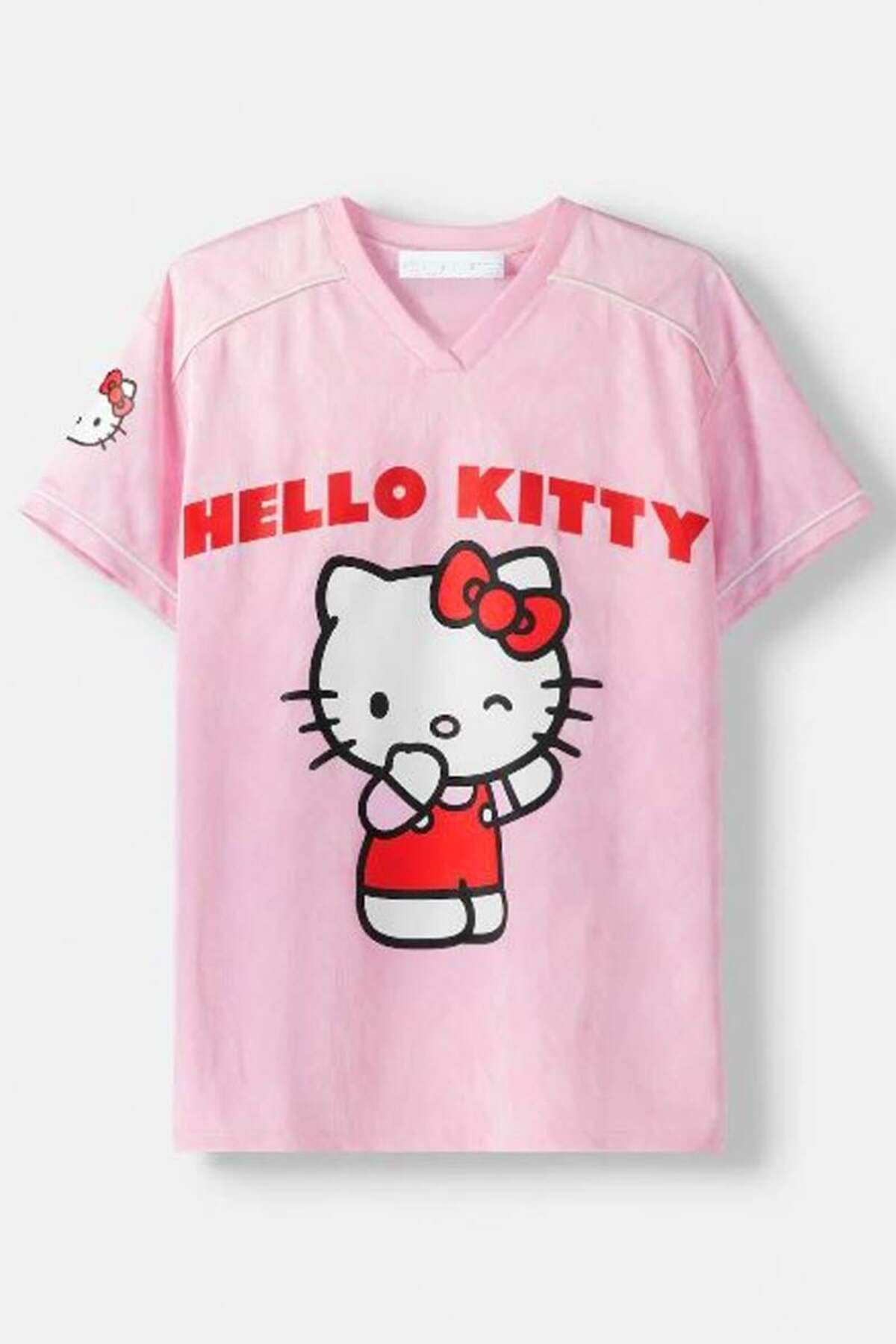 BALİNA Pembe Hello Kitty 50 Blink Forma Unisex T-shirt THE SOLO