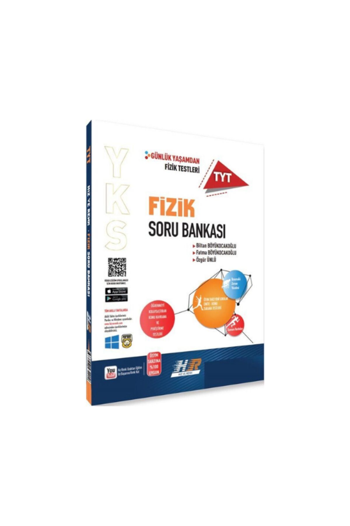Miray Yayınları 2025 hız ve renk tyt fizik soru bankası