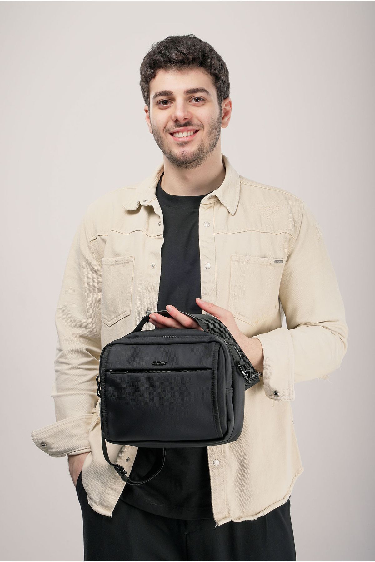 ÇÇS ÇÇS ERKEK ÇAPRAZ ÇANTA CCS31583 Siyah