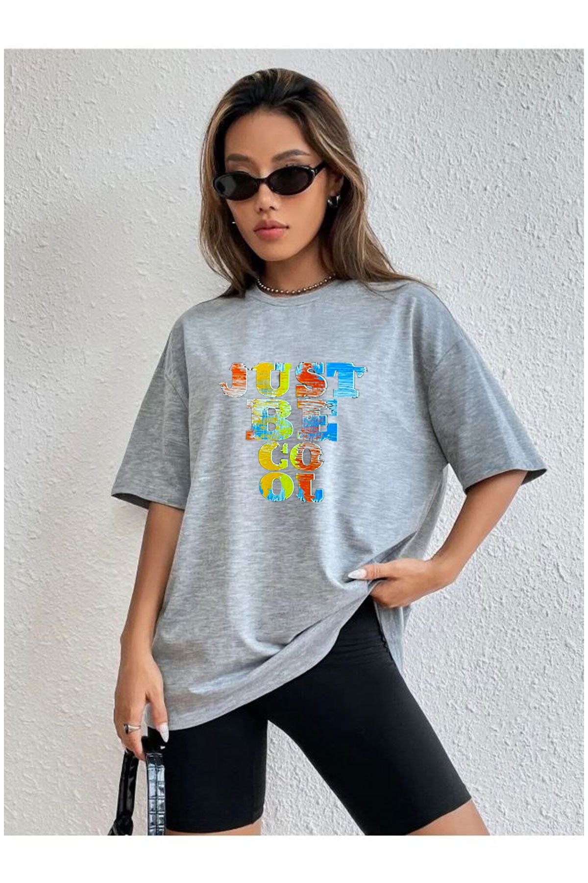 Tarzsokak Unisex Just Be Cool Baskılı