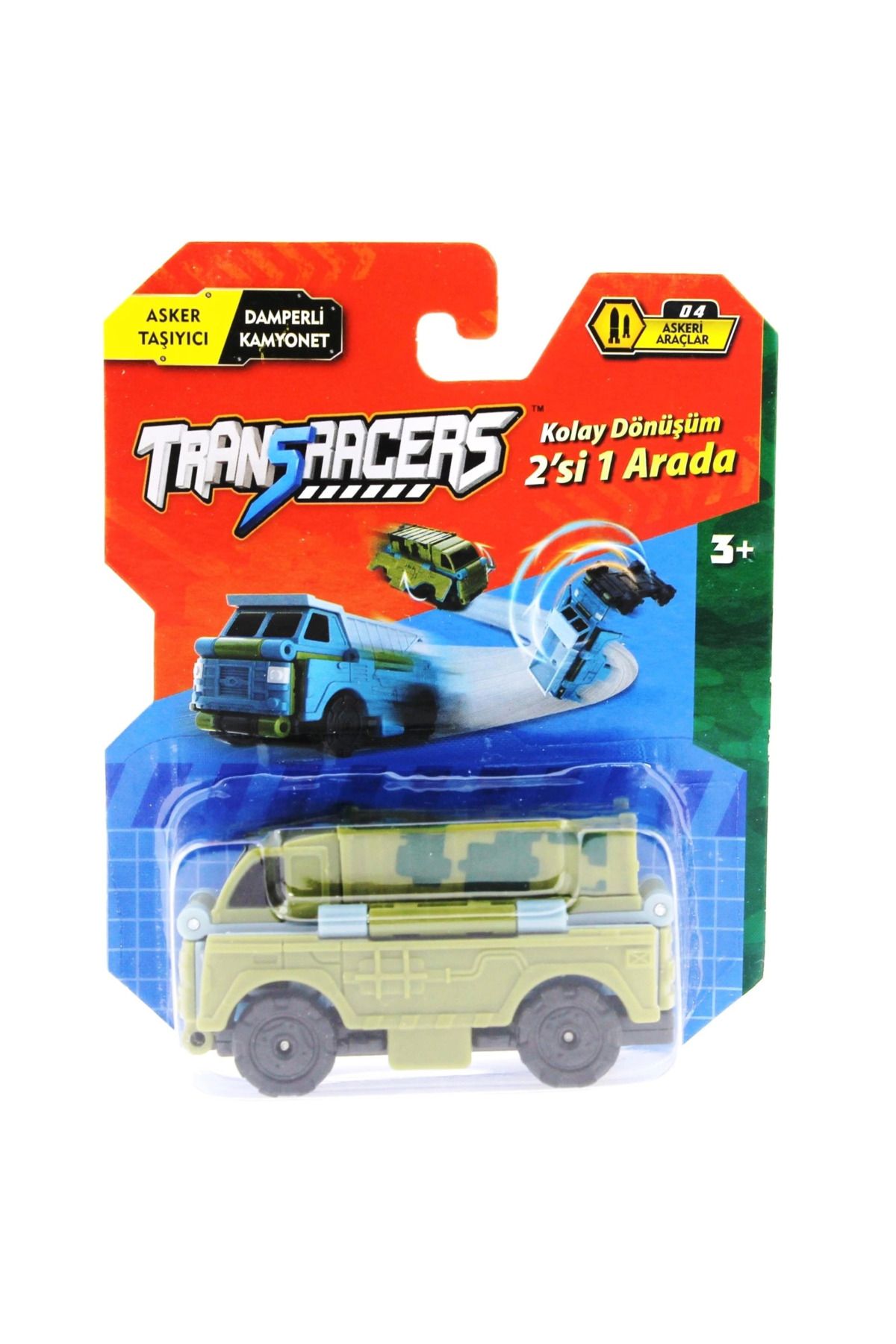 MELFSHOP Transracers Dönüşen Araçlar Askeri Araçlar Taşıyıcı / Kamyonet