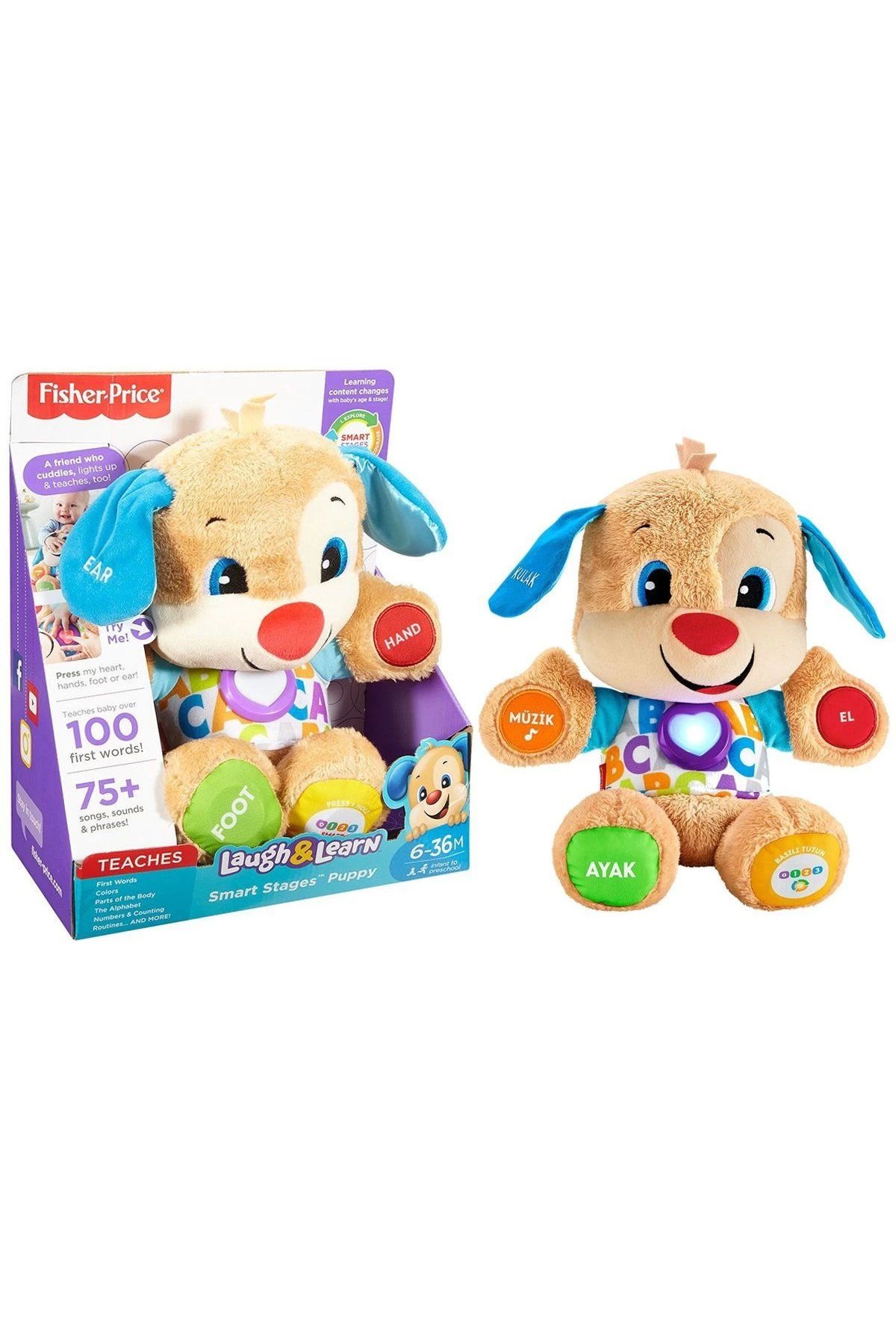 Heez FPN79 Fisher-Price® Yaşa Göre Gelişim Eğitici Köpekçik / Türkçe / Eğlen ve Öğren