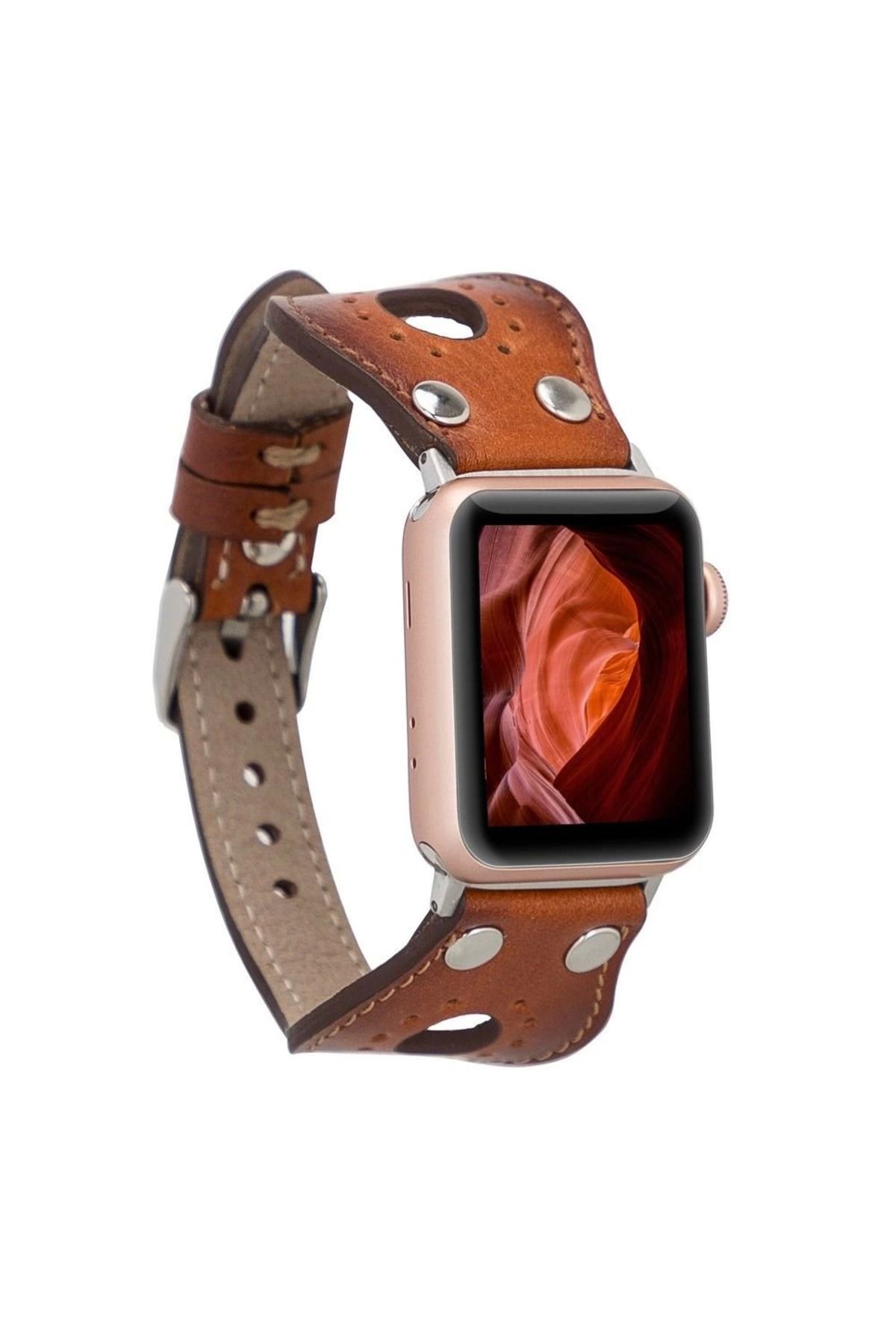 Angoravi Watch Uyumlu Deri Kordon Ronda 38-40-41mm ST RST2E