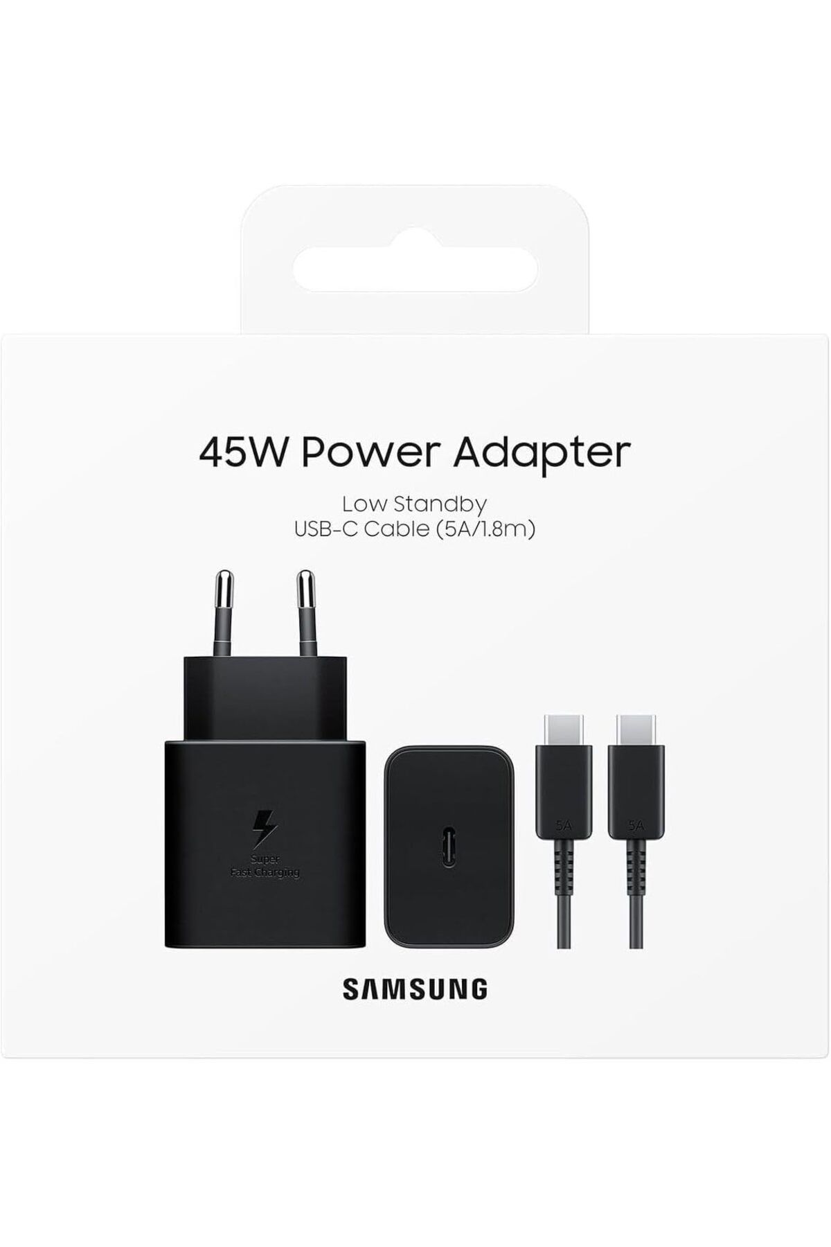 ARKAY Samsung S24 S23 S22 Ultra 45 Watt Süper Hızlı Şarj Seti