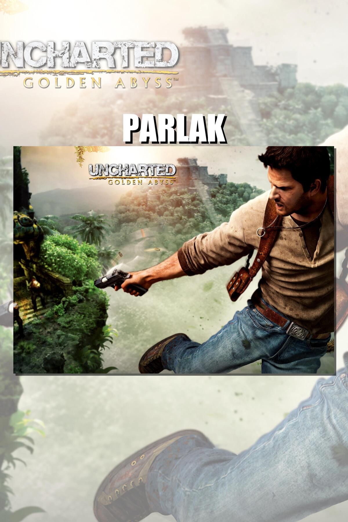 CALLWOOD Uncharted Serisi Çerçevesiz Oyun Posteri - Duvar Kağıdı Yüksek Kaliteli Baskı