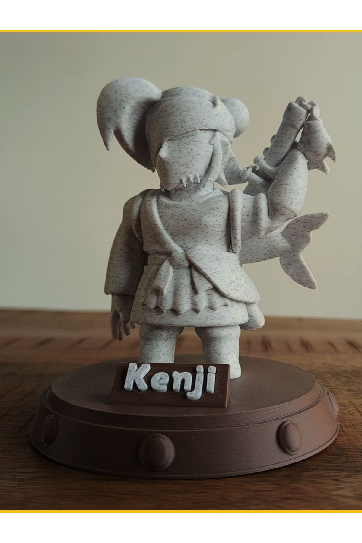 kast3d BRAWL STARS - Kenji Karakteri Figürü 12 cm