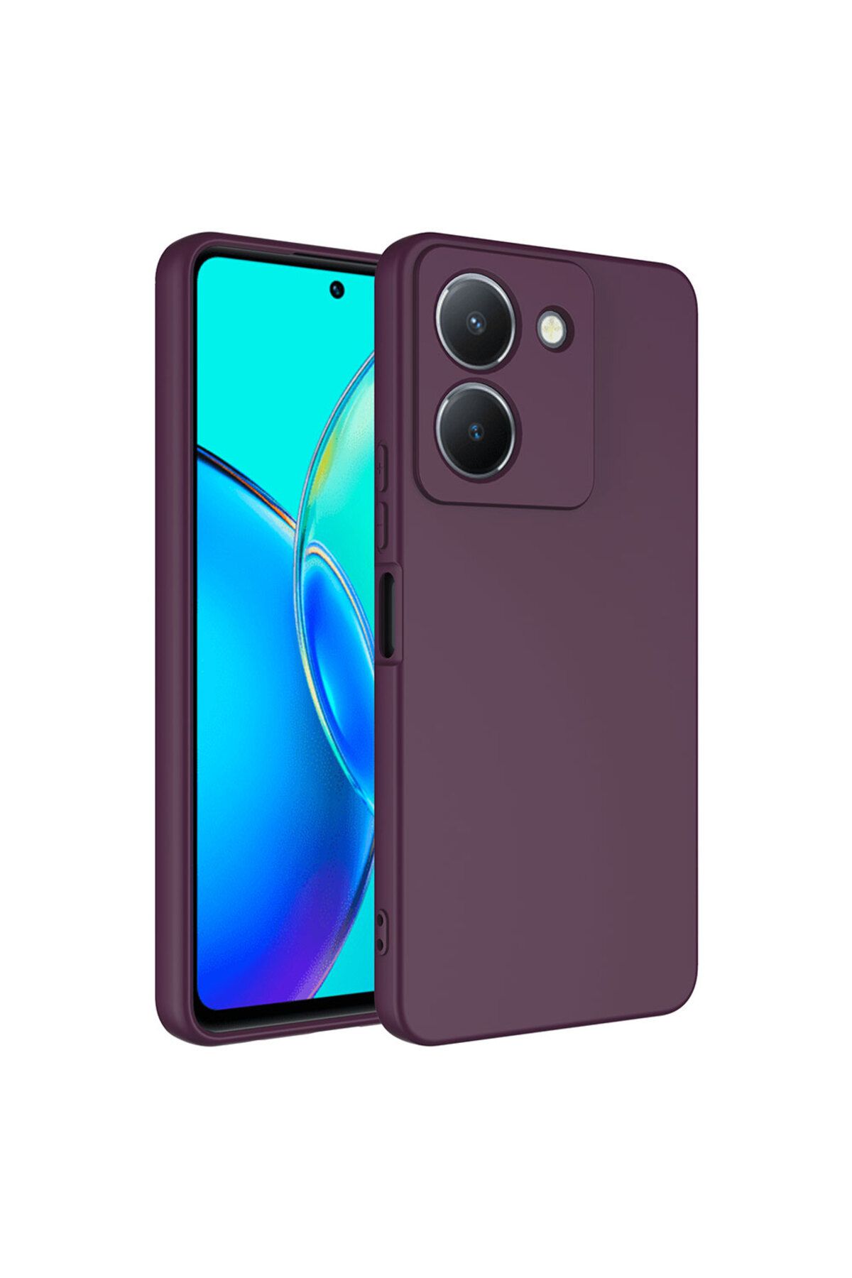 Başkenttekno Vivo Y36 4G Kılıf Kamera Korumali Mara Lansman Kapak