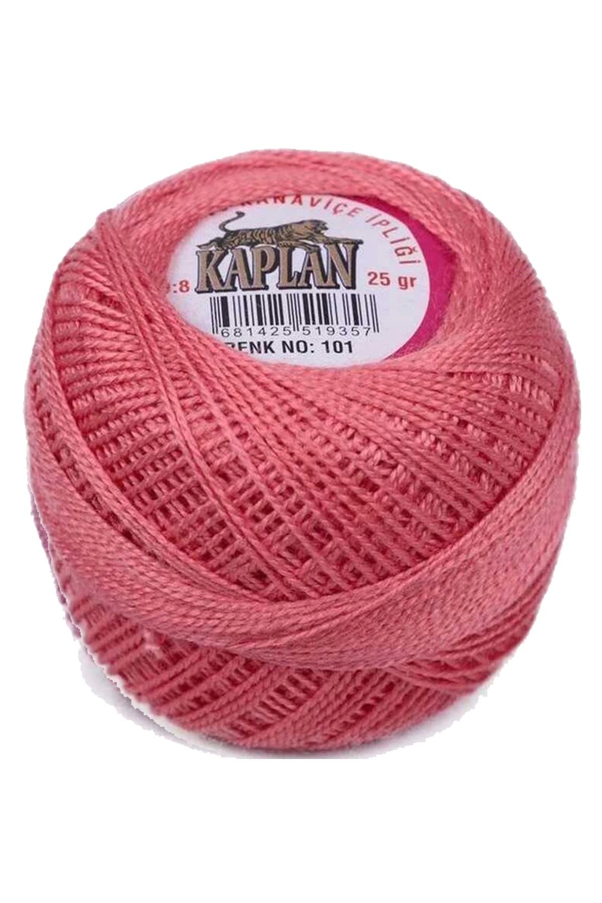 PRATİKOBA Kaplan Etamin Ve Kanaviçe İpi 8 No Kod/Renk: 101 - Royaleks