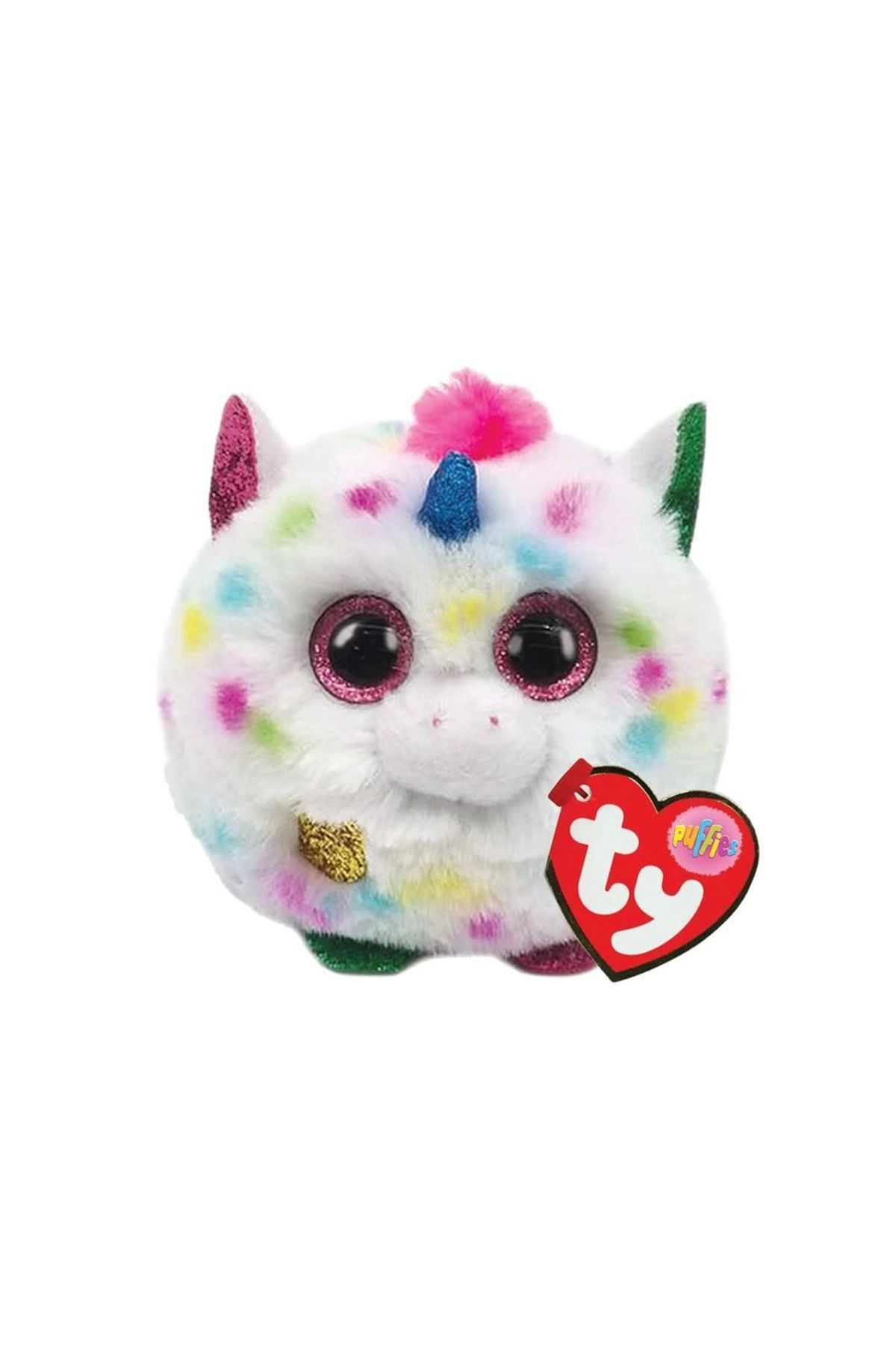 Angoravi TY Puffies Peluş Unicorn Puf-Harmonie 7 cm