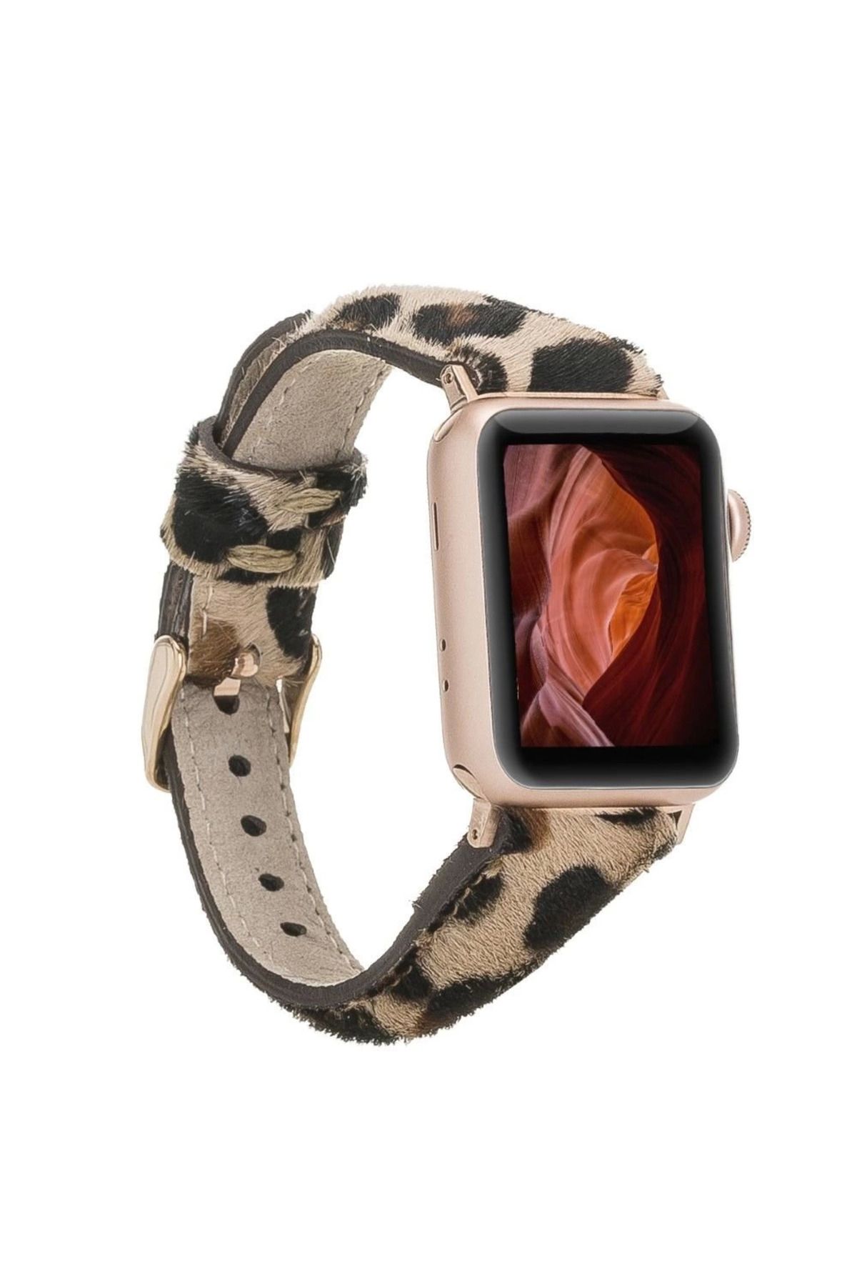 Angoravi Watch Uyumlu Deri Kordon 42-44-45mm Slim LE01N