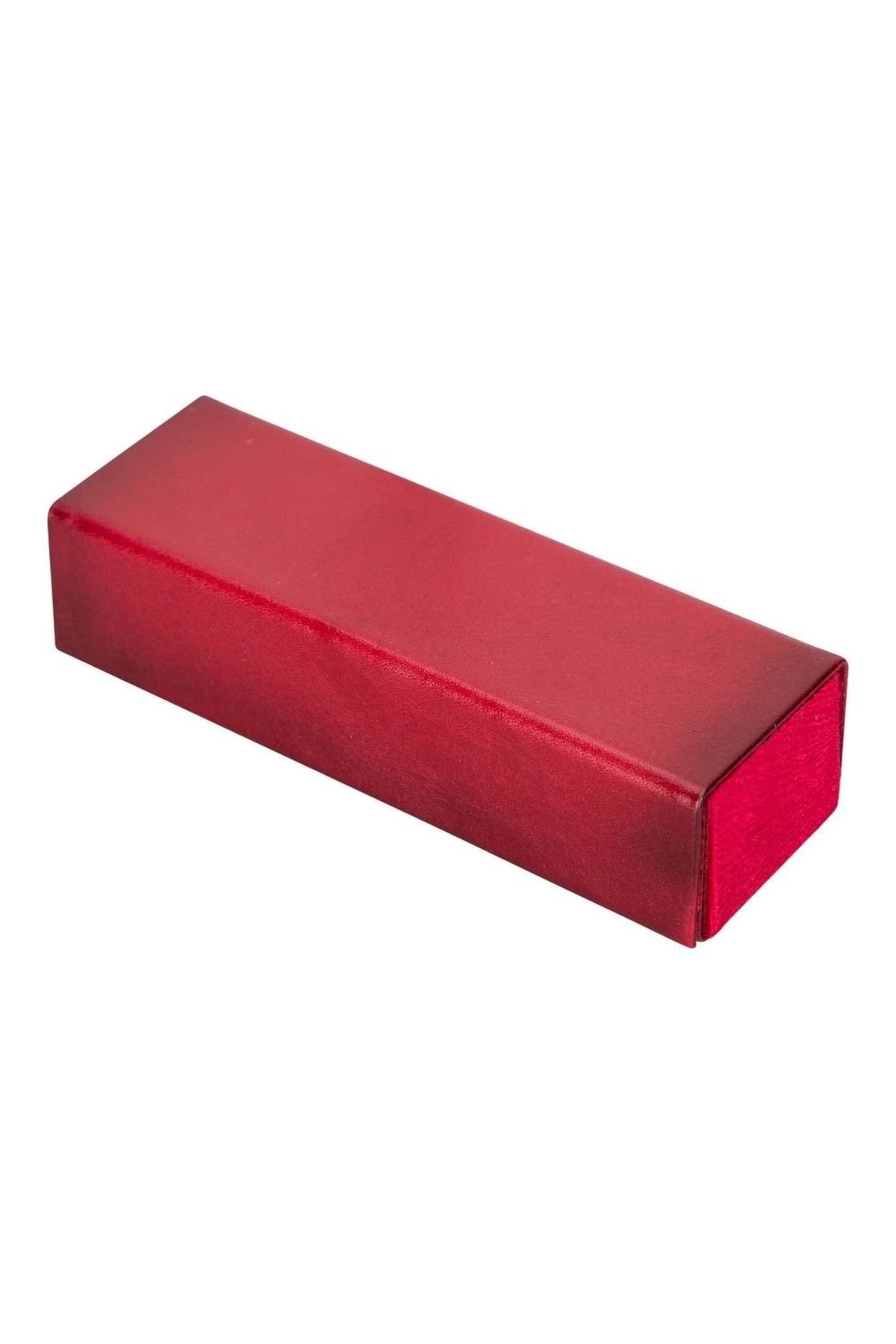 MELFSHOP Clever Deri Gözlük Kılıfı V4EF Kırmızı