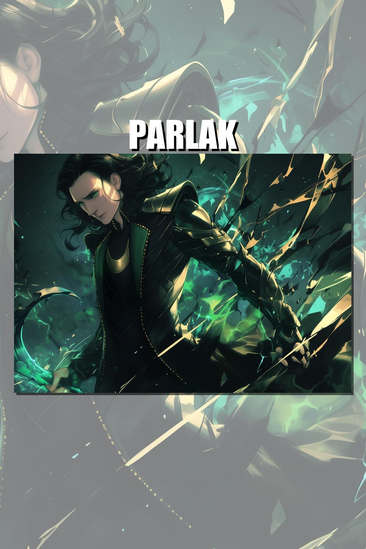 CALLWOOD Loki Çerçevesiz Dizi Posteri - Duvar Kağıdı Yüksek Kaliteli Baskı