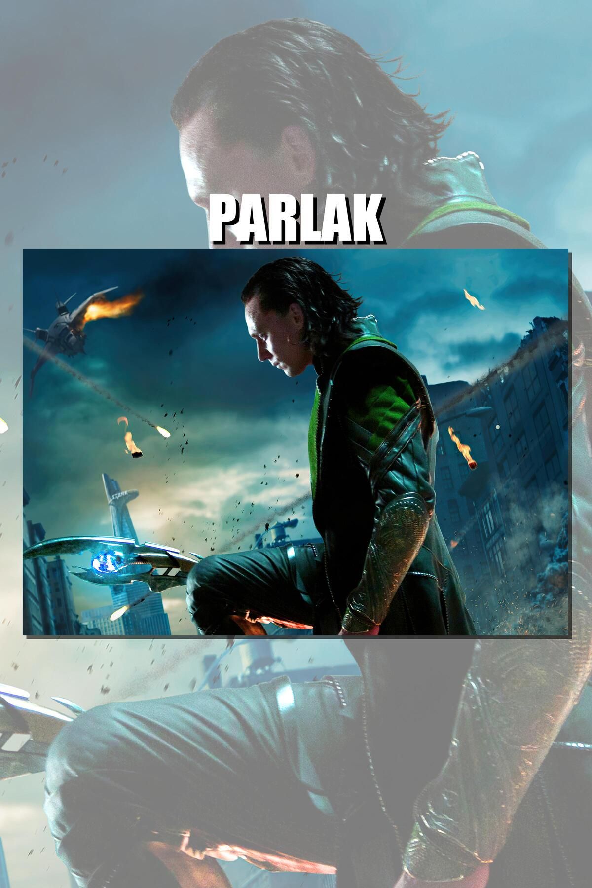 CALLWOOD Loki Çerçevesiz Dizi Posteri - Duvar Kağıdı Yüksek Kaliteli Baskı