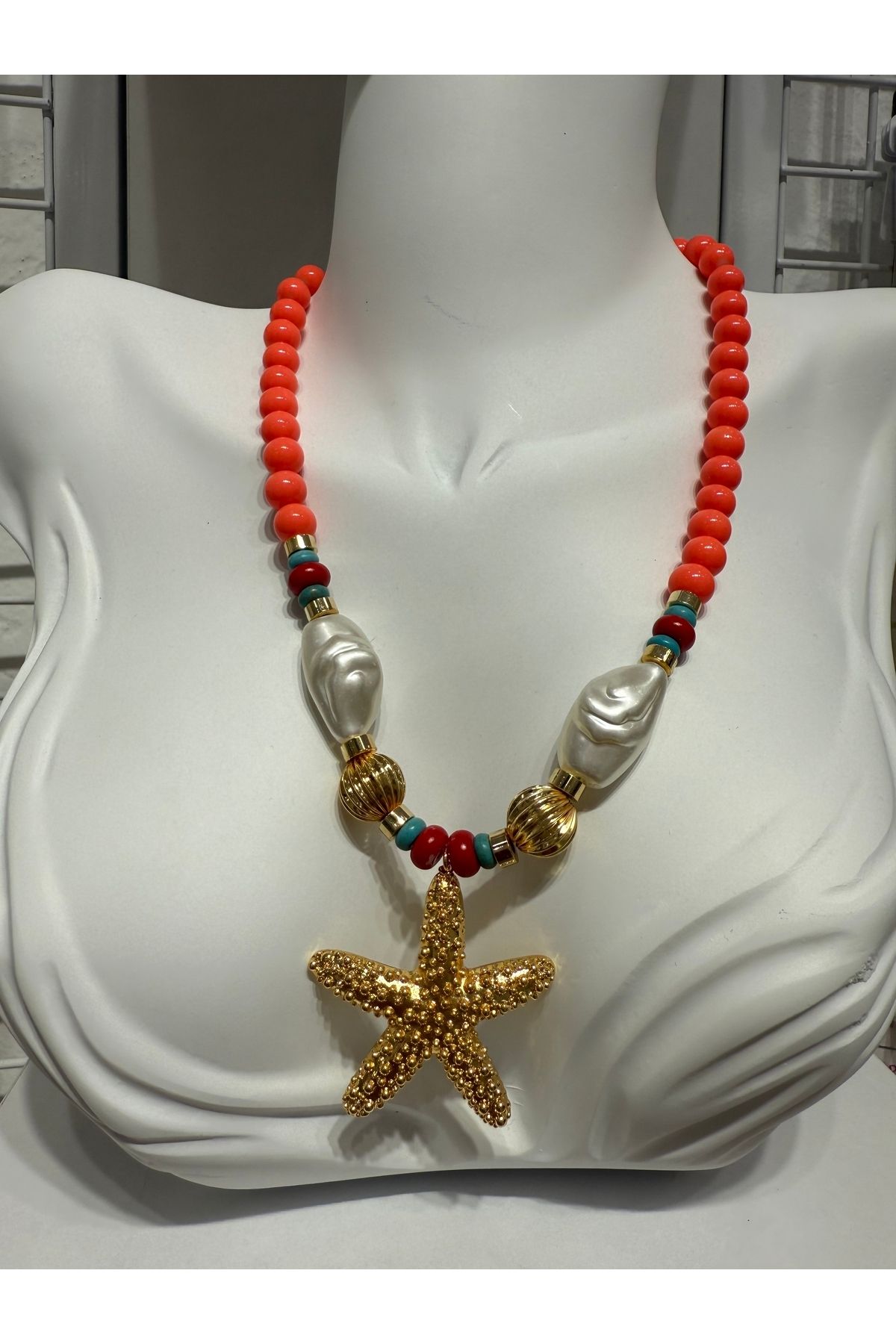 My violet accesorize DENİZ YILDIZI RENKLİ KOLYE