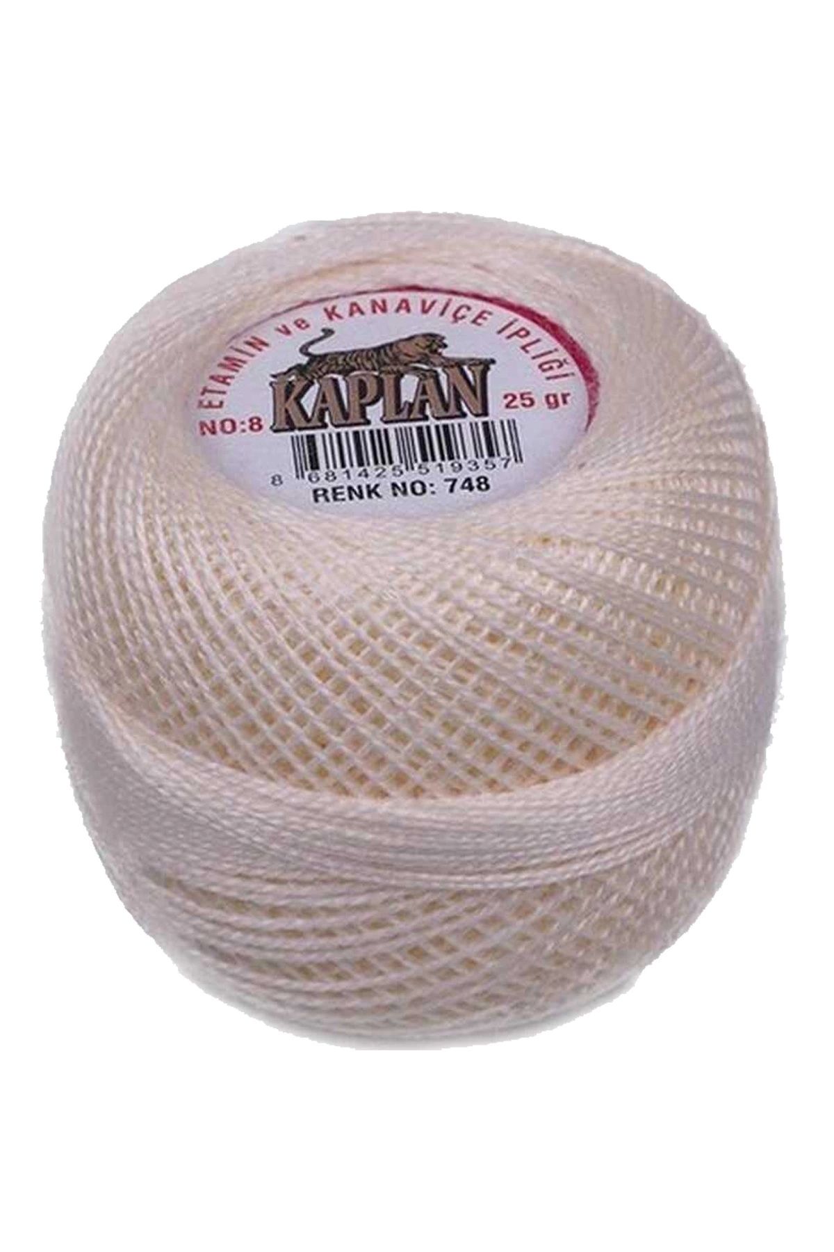 PRATİKOBA Kaplan Etamin Ve Kanaviçe İpi 8 No Kod/Renk: 748 - Royaleks