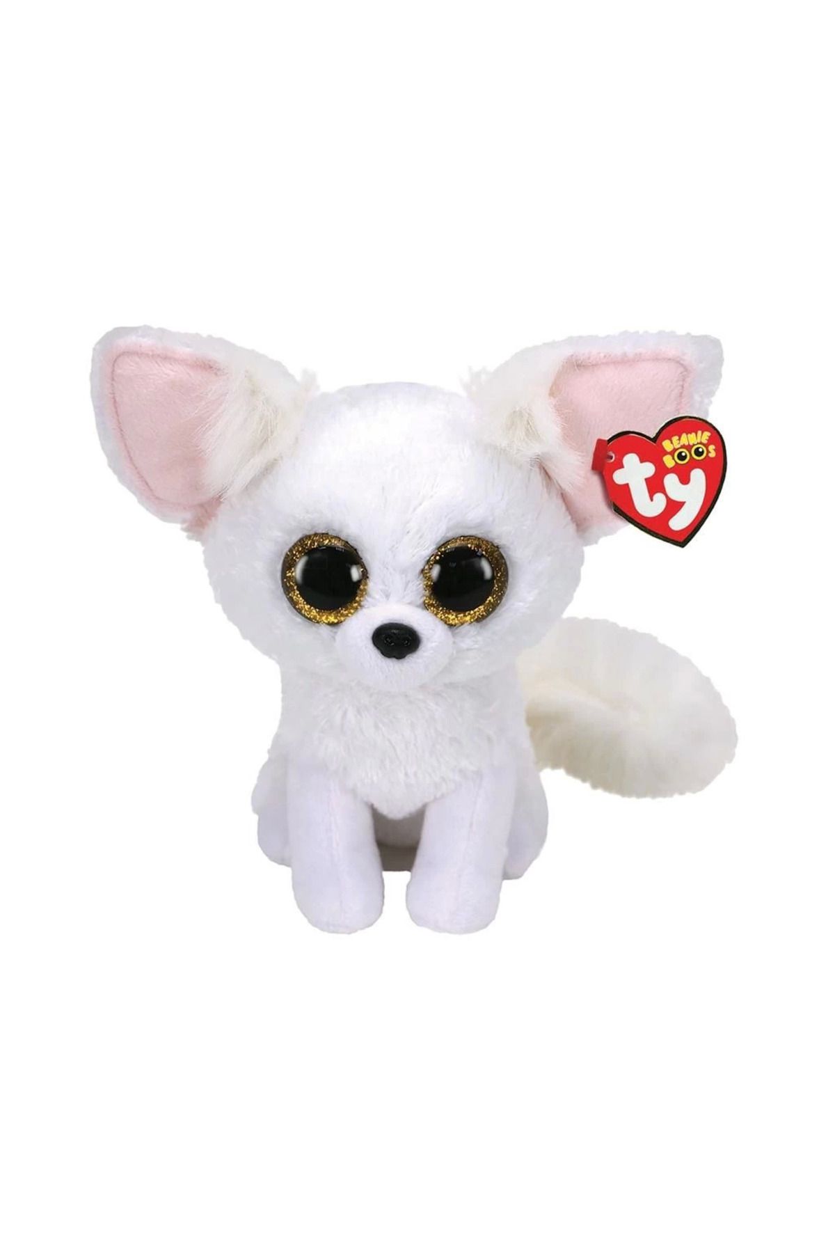 Angoravi TY Beanie Boos Peluş Kar Tilkisi-Fennec 15 cm
